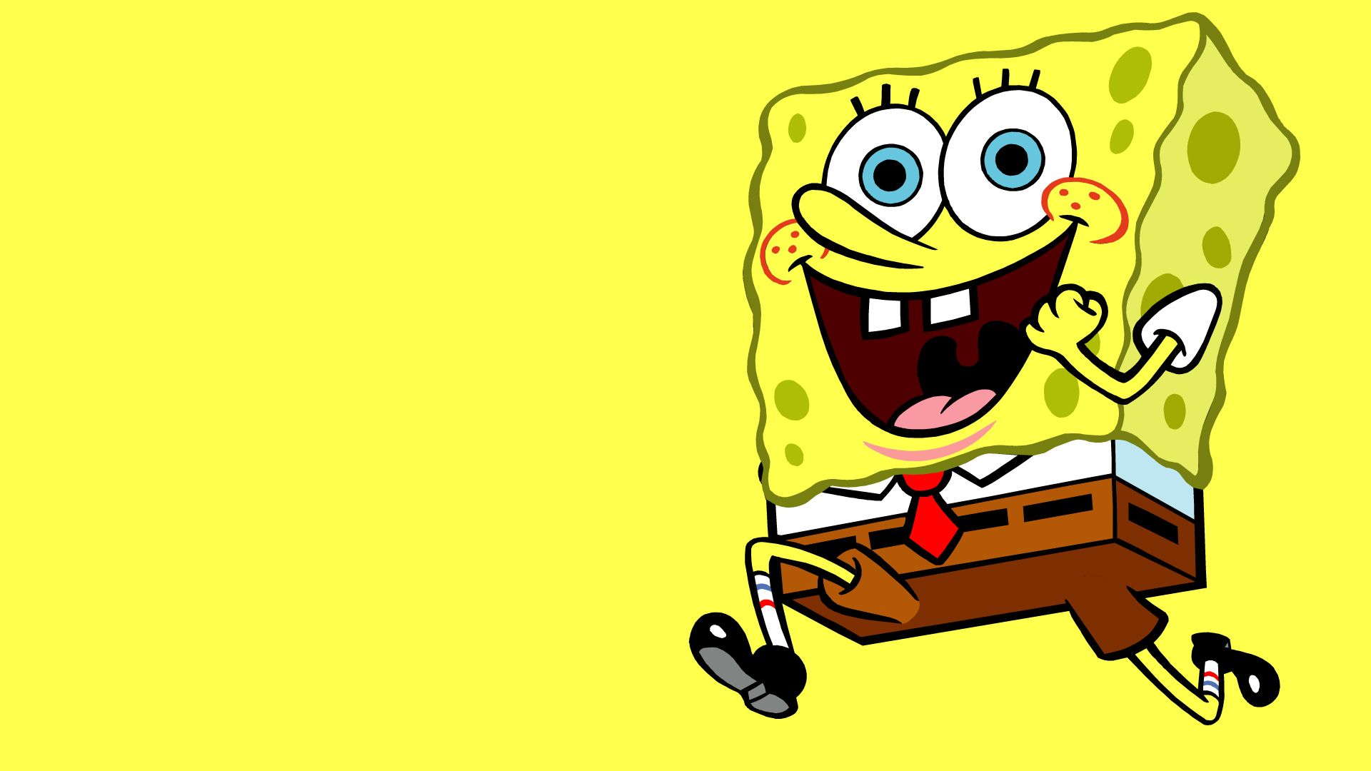 SpongeBob SquarePants sorridente, 1920x1080 Full HD 1080p, Laptop