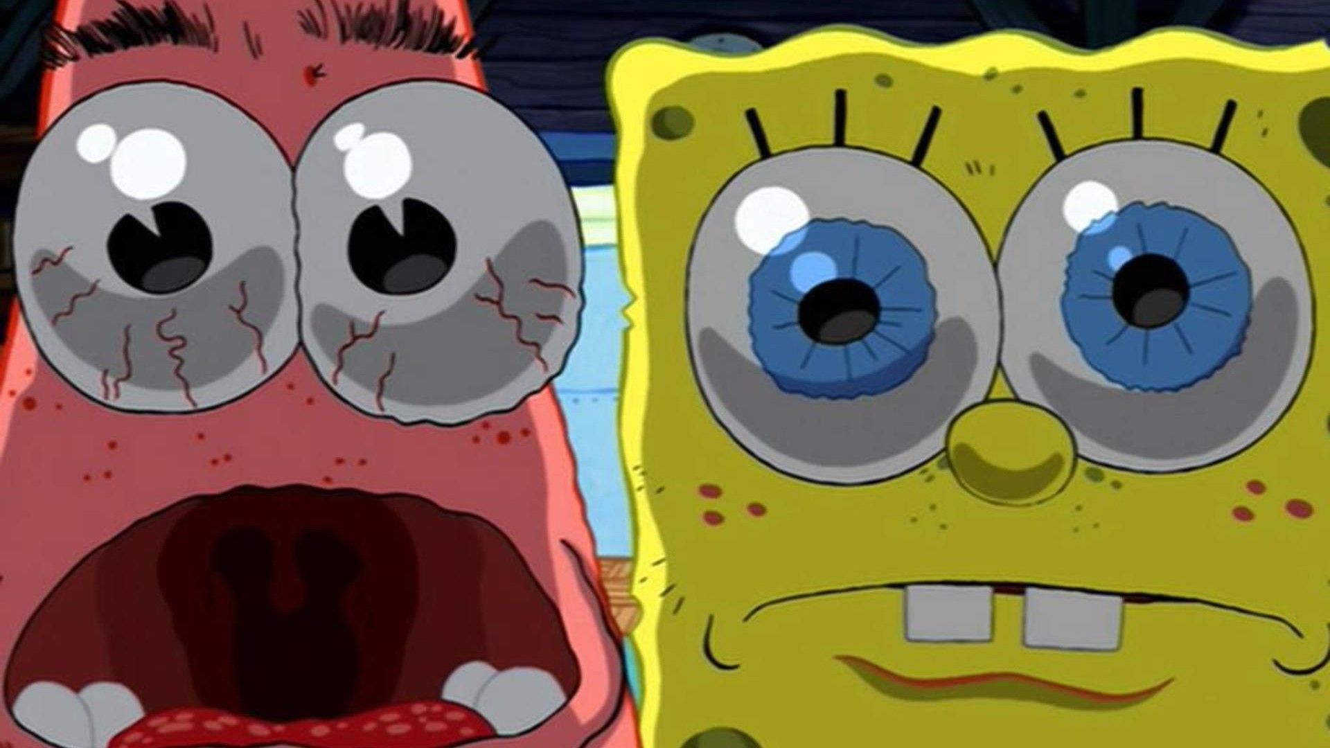 SpongeBob e Patrick arrabbiati, 1920x1080 Full HD, Desktop