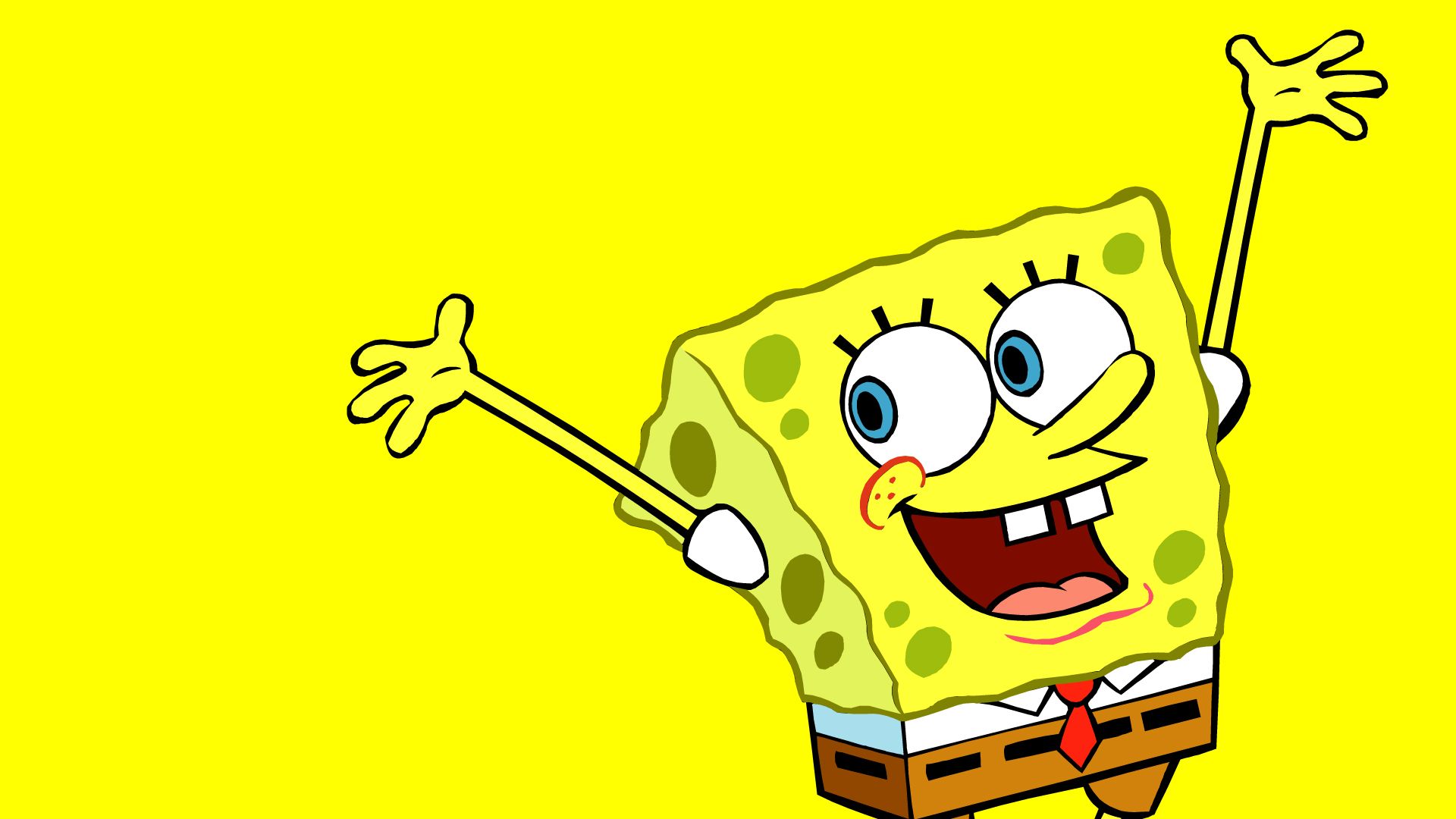 SpongeBob SquarePants pose multiple, 1024x768 HD, Laptop