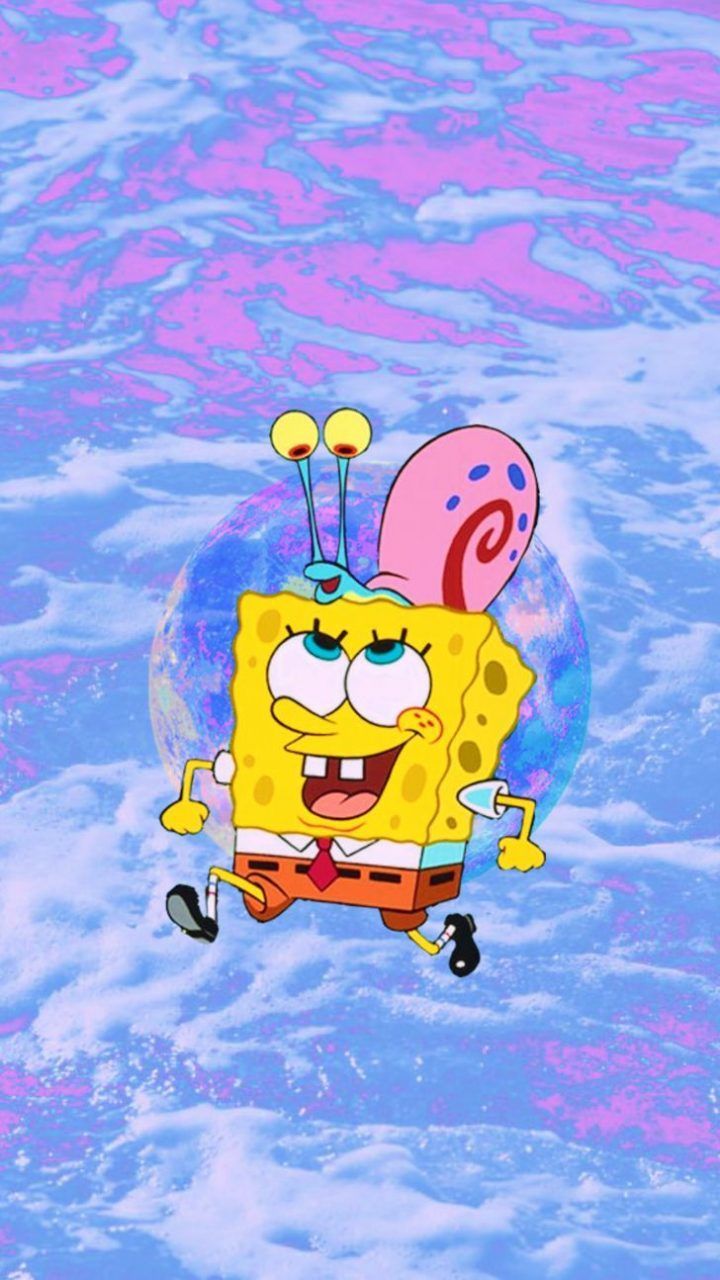 SpongeBob con corona Queen, 768x1024 Full HD Verticale, iPhone