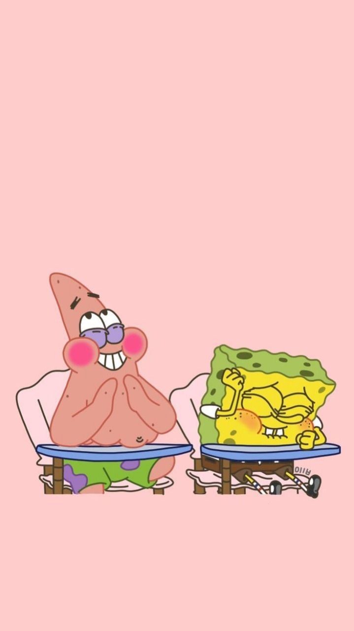SpongeBob felice sfondo azzurro, 1920x1080 Full HD, Laptop