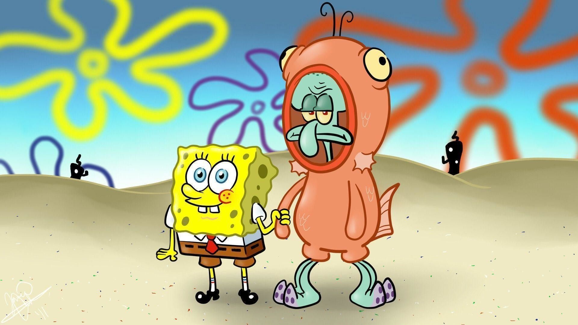Divertenti di SpongeBob, 1920x1080 Full HD 1080p, PC Desktop