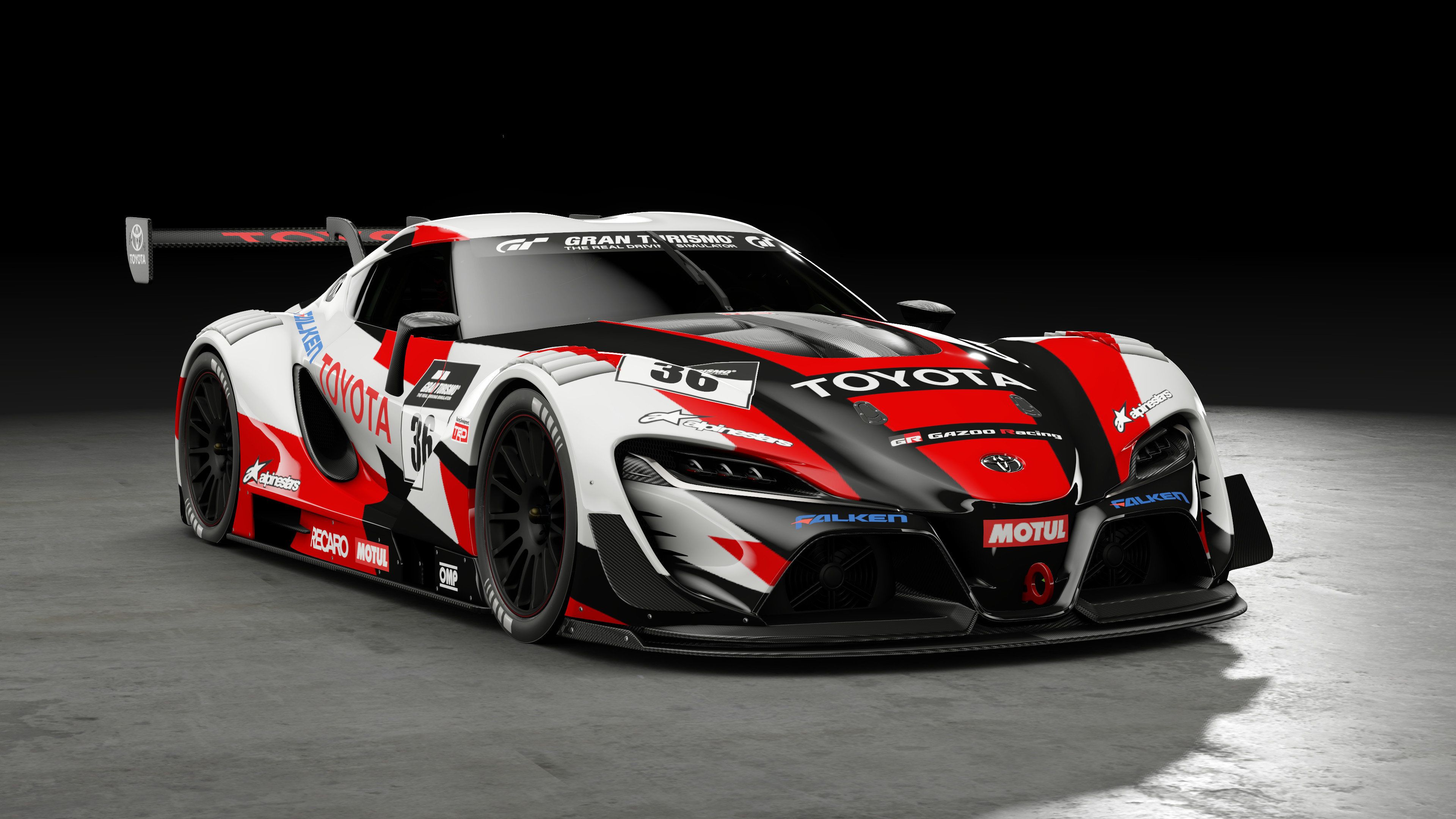 Toyota Gran Turismo auto da corsa, 3840x2160 4K, Desktop 4K