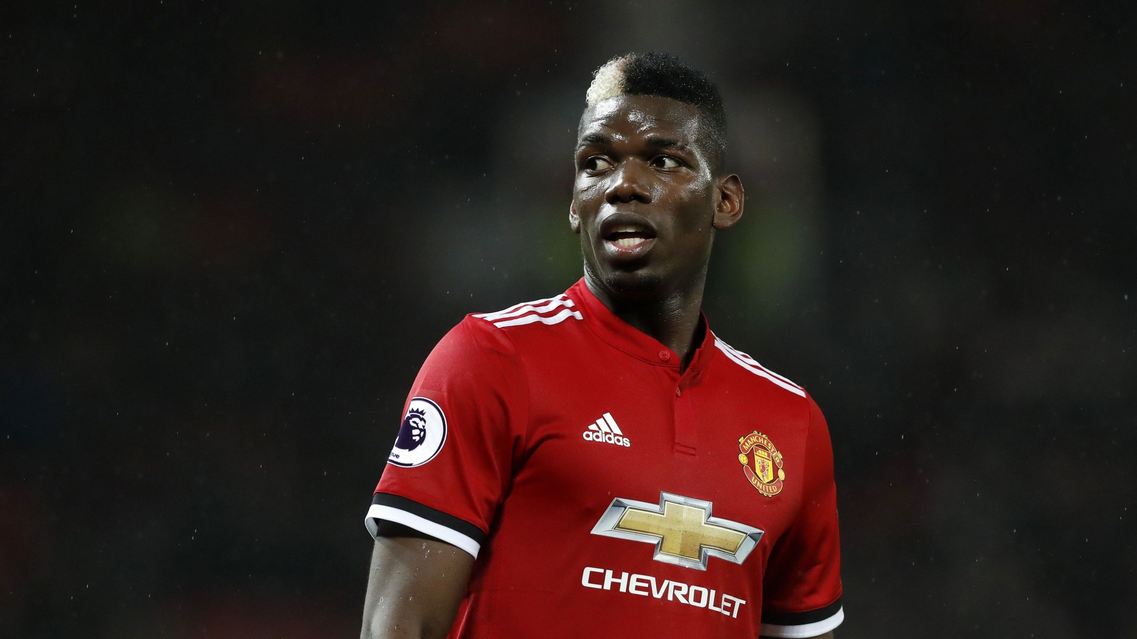 Paul Pogba Manchester United, Premier League, 3840x2160 4K Ultra HD, Monitor 4K