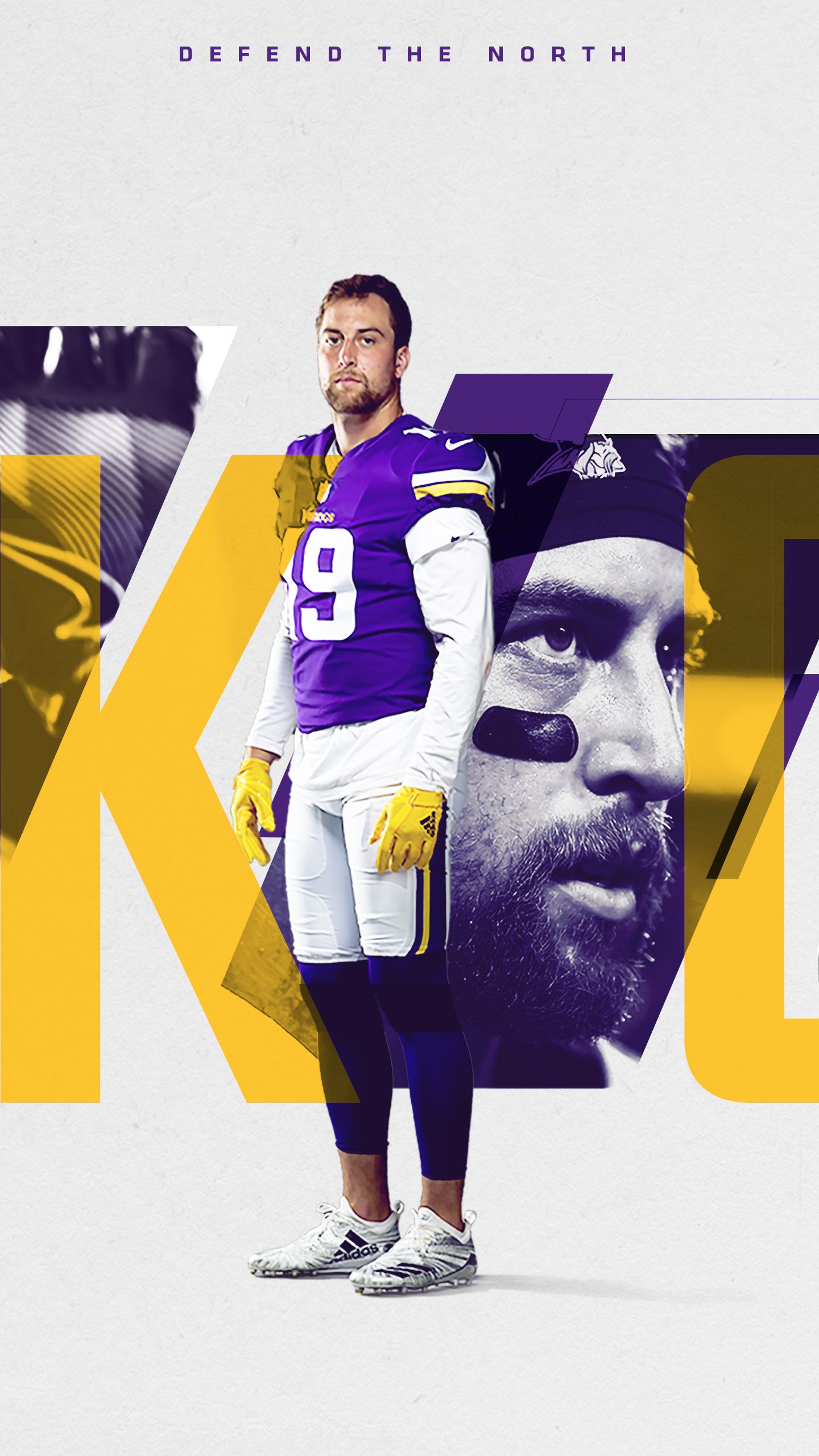Giocatore Minnesota Vikings numero 9, 1440x2560 Full HD Verticale, Smartphone