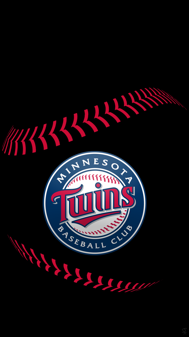 Logo Minnesota Twins baseball, The Twins, 750x1334 Verticale, Telefono