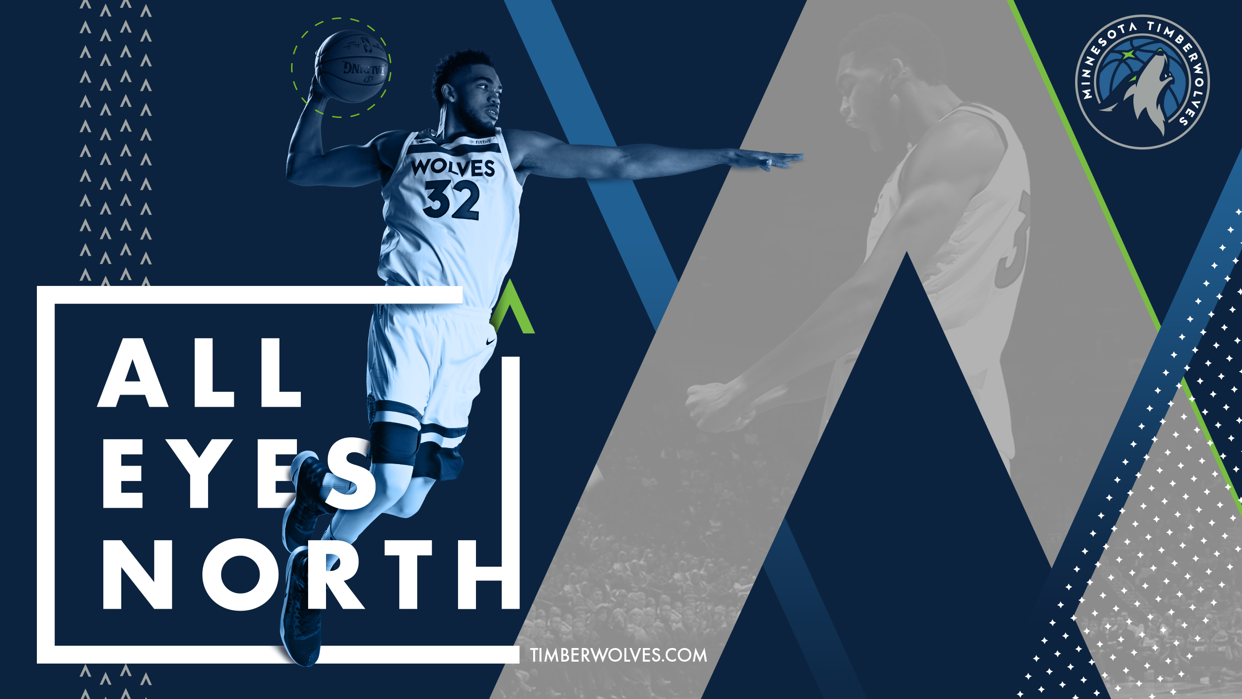 Giocatore basket Minnesota Timberwolves, 2560x1440 QHD, Laptop