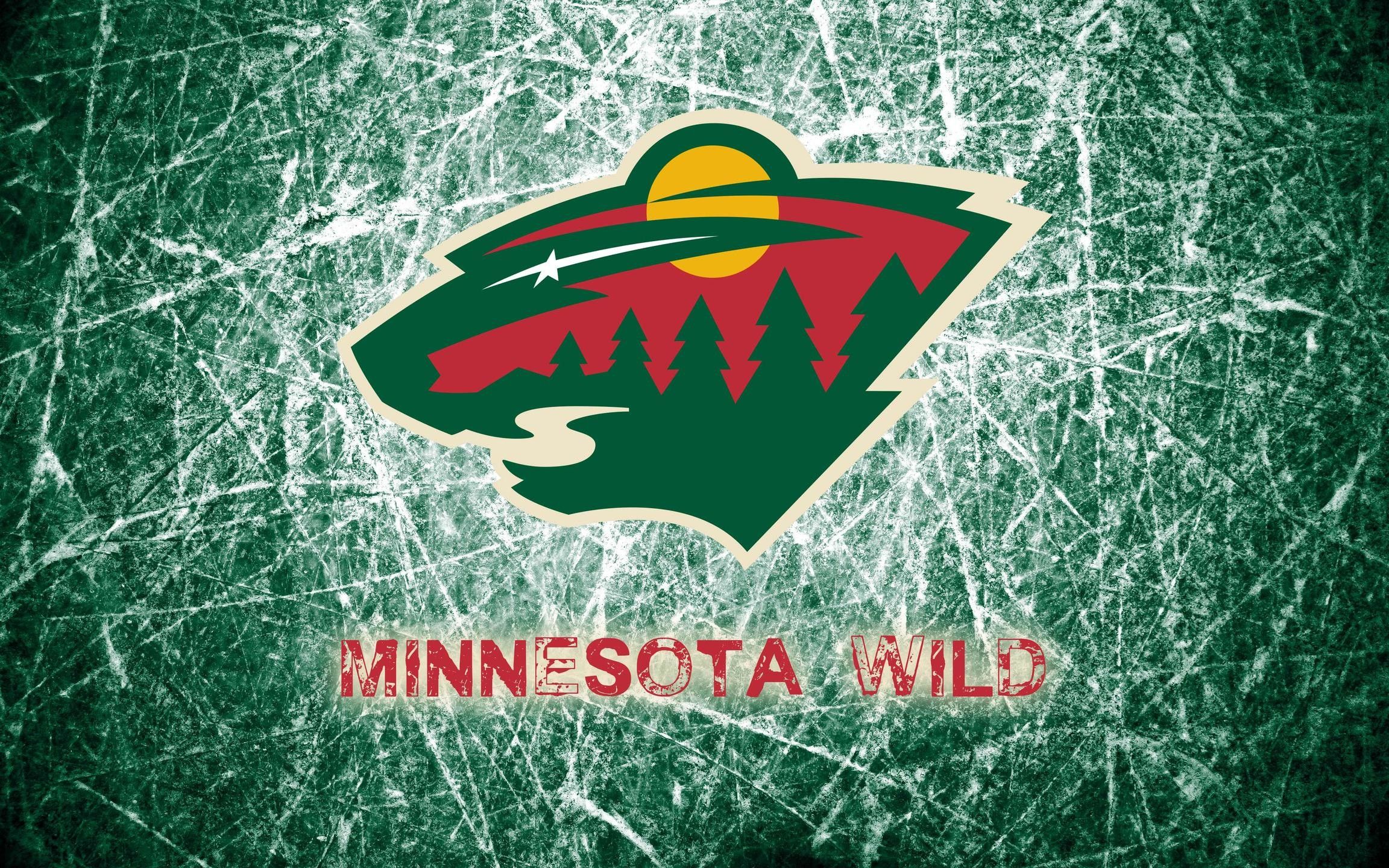 Logo Minnesota Wild hockey, 2304x1440 2K, Desktop