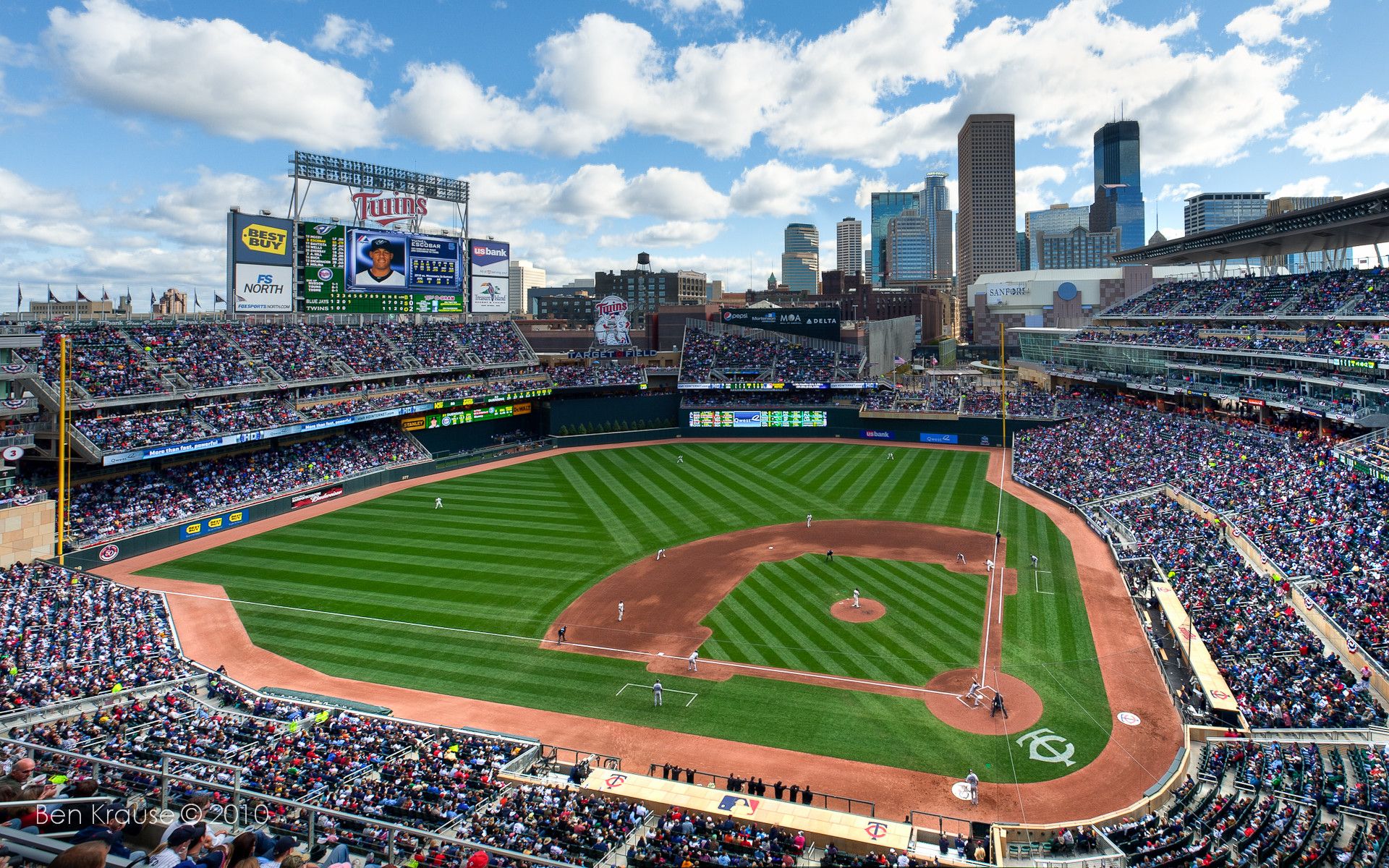 Stadio baseball Minnesota Twins, Terraria, 1920x1200 Full HD+, PC