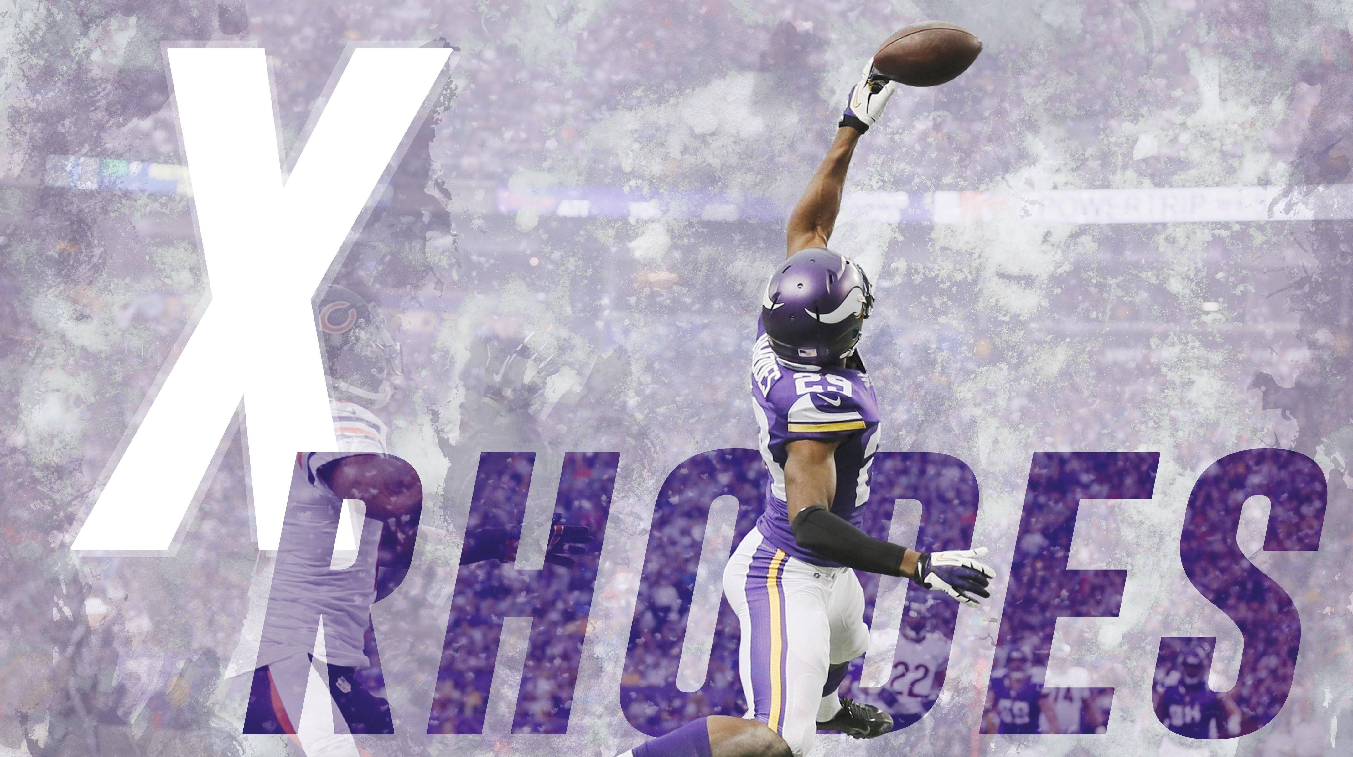 Giocatore football Minnesota Vikings, 4320x2417 Ultra HD, 4K TV