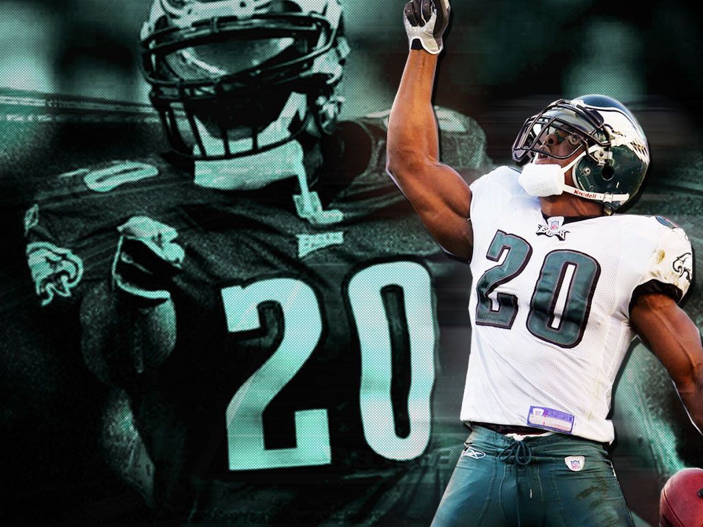 Giocatore football Eagles numero 20, Philadelphia Eagles, 1024x768 HD, Laptop