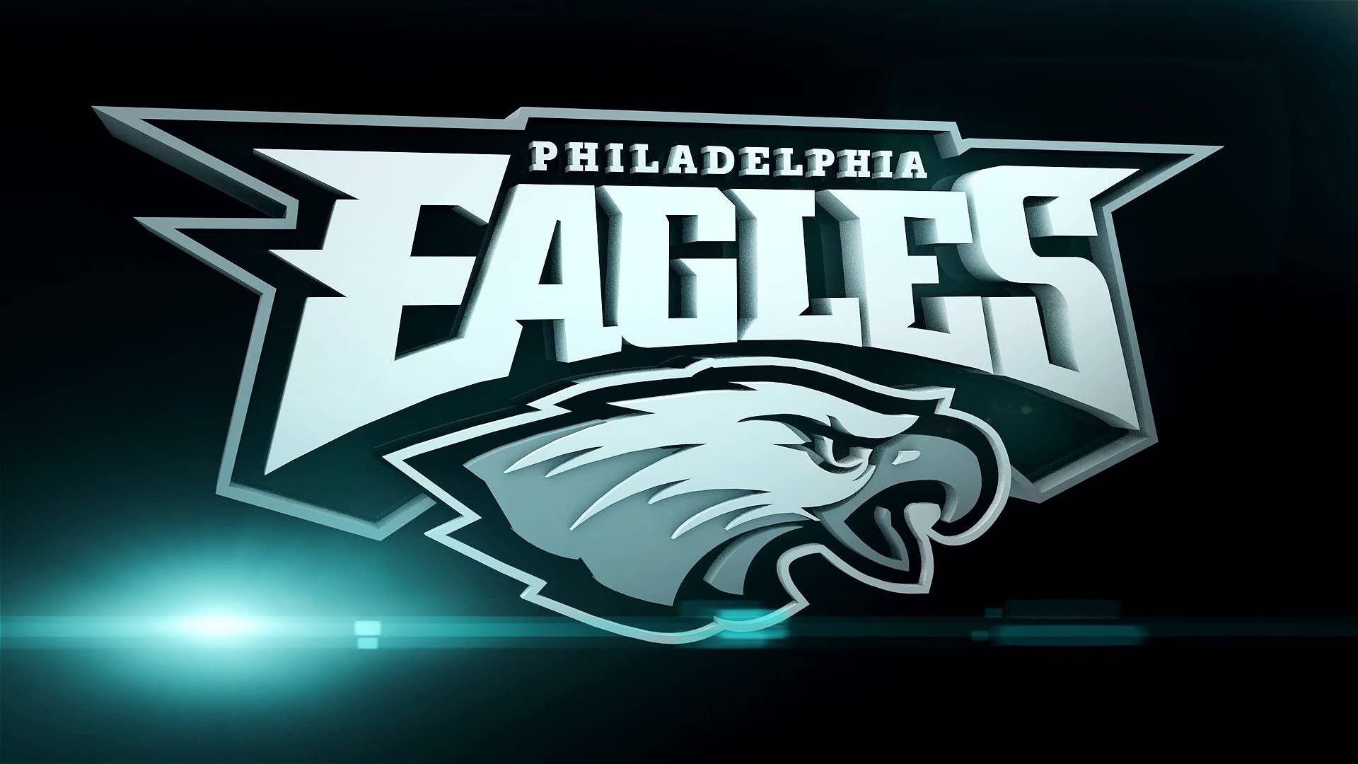 Logo Philadelphia Eagles aquila, 1920x1080 Full HD, Desktop