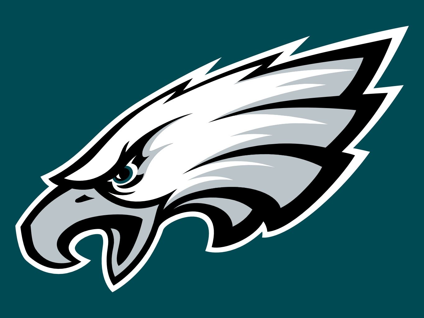 Logo Philadelphia Eagles aquila, 1365x1024 720p, PC