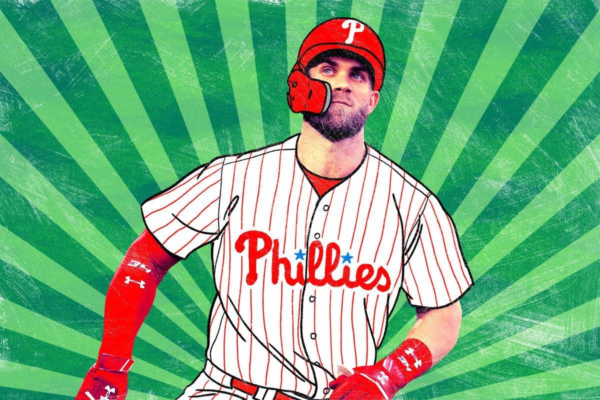 Giocatore Phillies baseball illustrazione, 1200x800 HD, Desktop