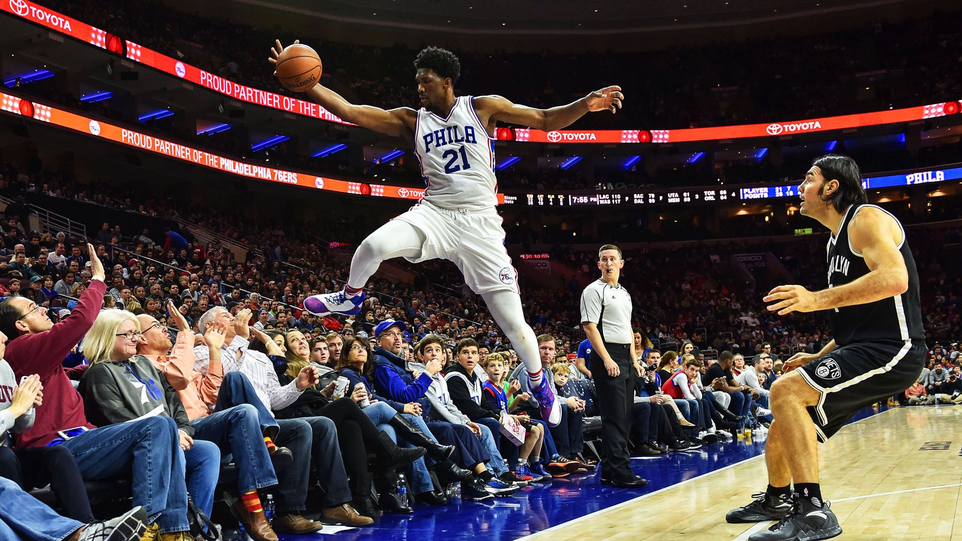 Giocatore basket Philadelphia 76ers, 1920x1080 Full HD, Desktop