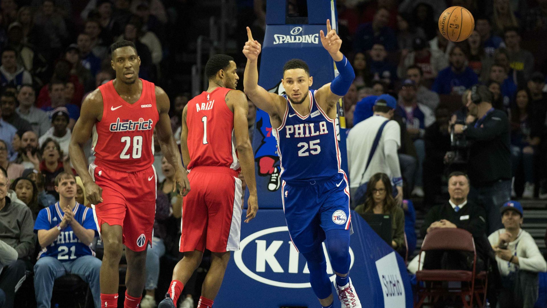 Giocatore basket Philadelphia 76ers, 1920x1080 Full HD 1080p, PC