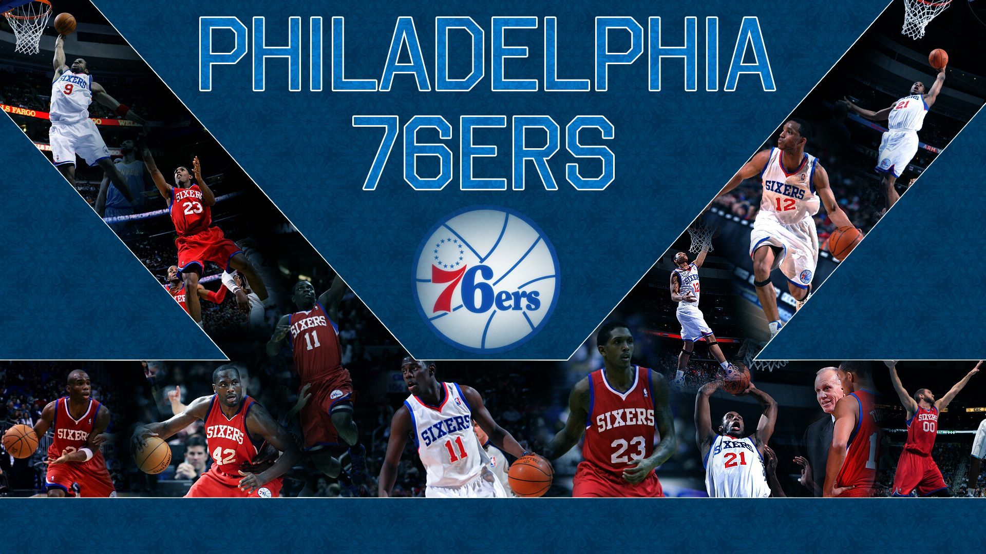 Philadelphia 76ers giocatori basket, 1920x1080 1080p, PC