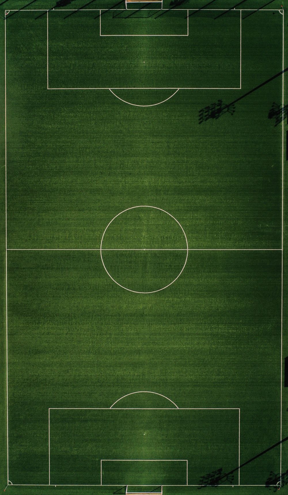 Campo da calcio verde vista aerea, 1000x1719 Verticale, OnePlus