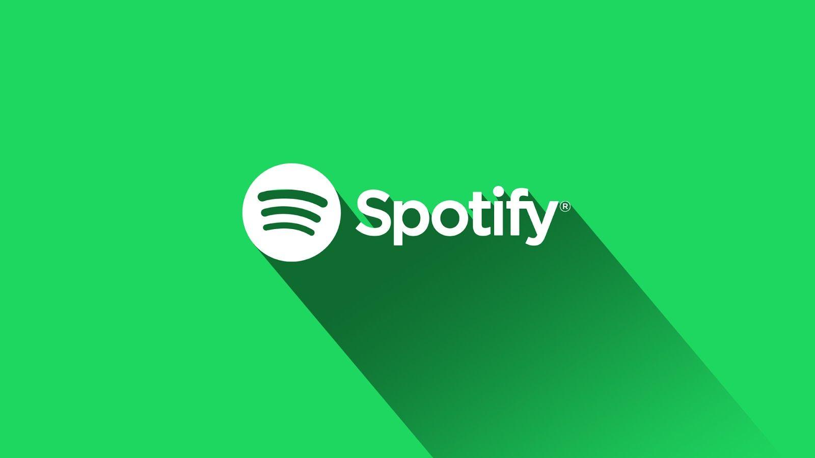 Logo Spotify verde, 1600x900 HD Ready, Desktop