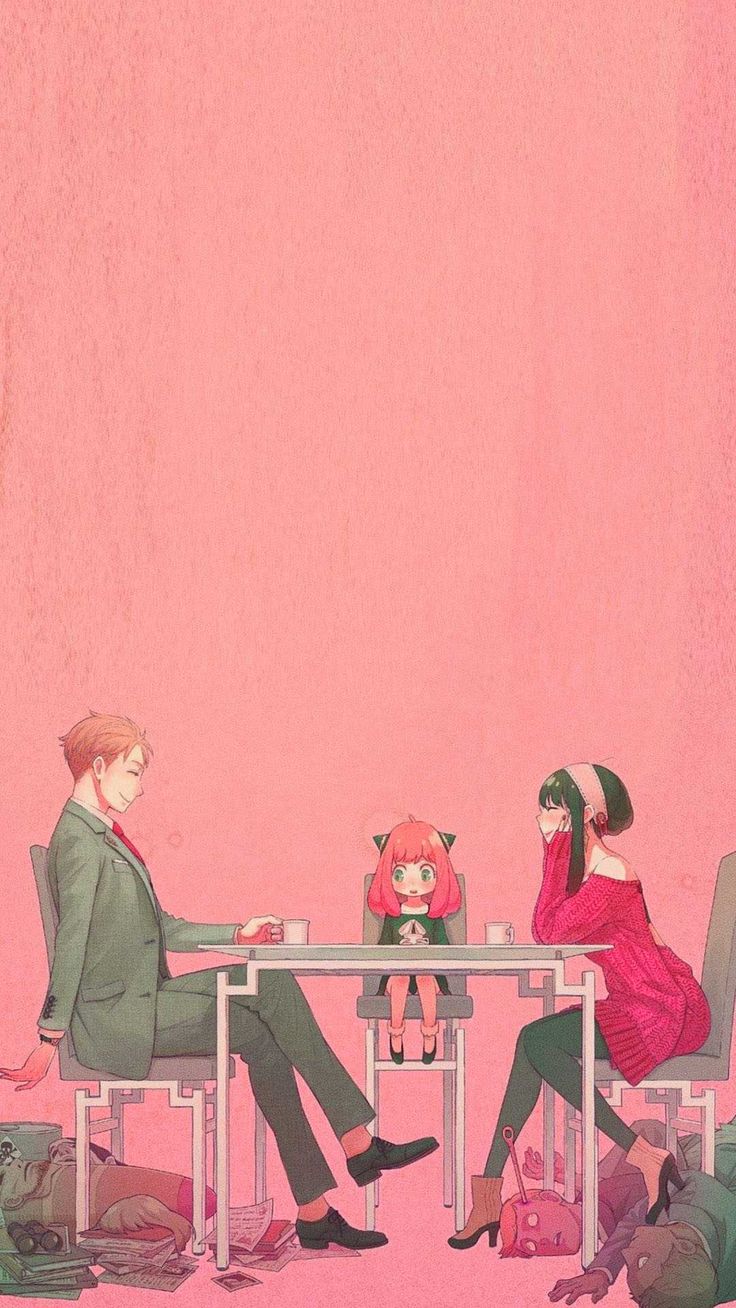 Famiglia Forger, Spy x Family, 736x1308 Verticale, Android