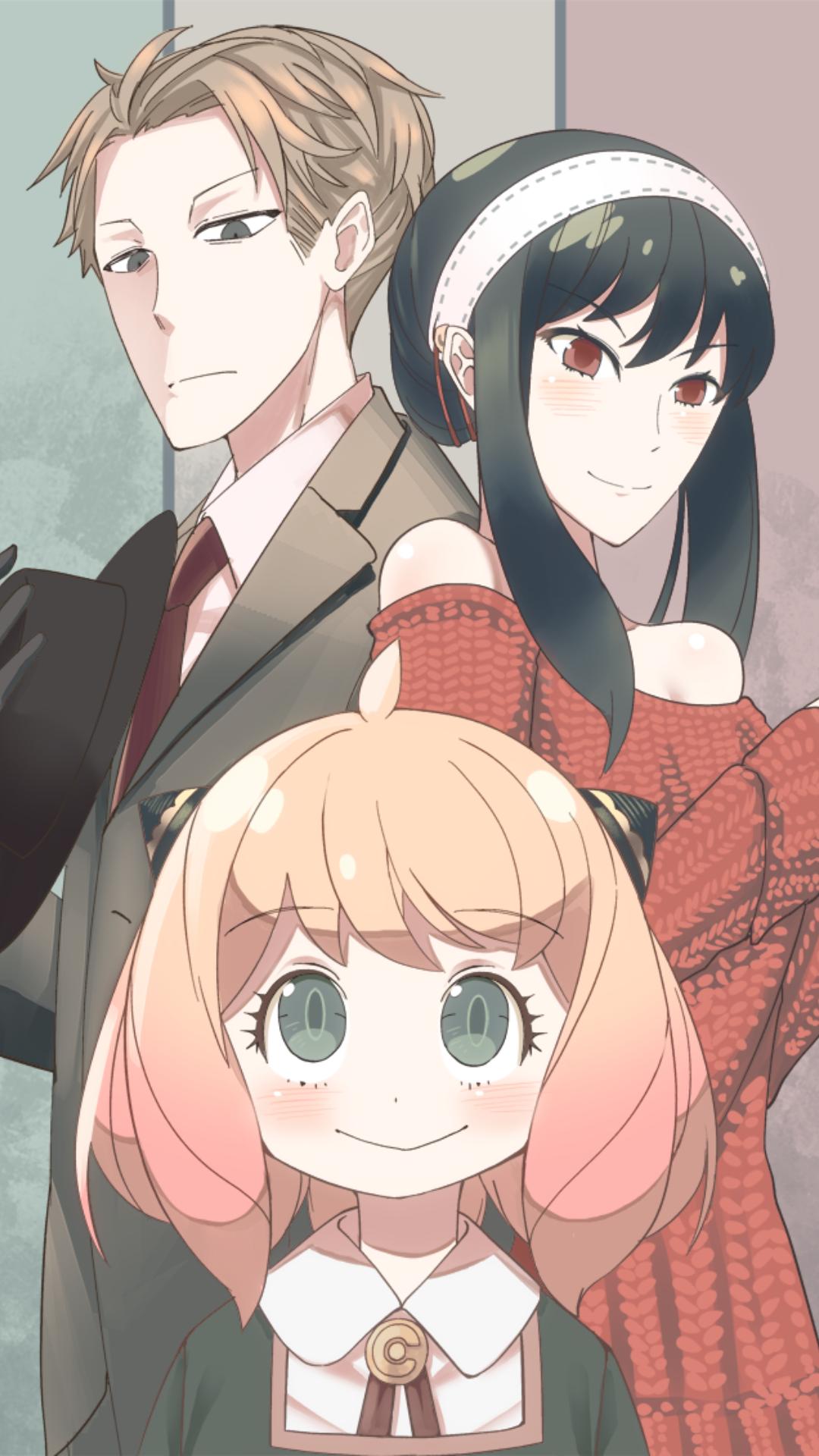 Famiglia Forger, Spy x Family, 1080x1920 Verticale, Samsung Galaxy