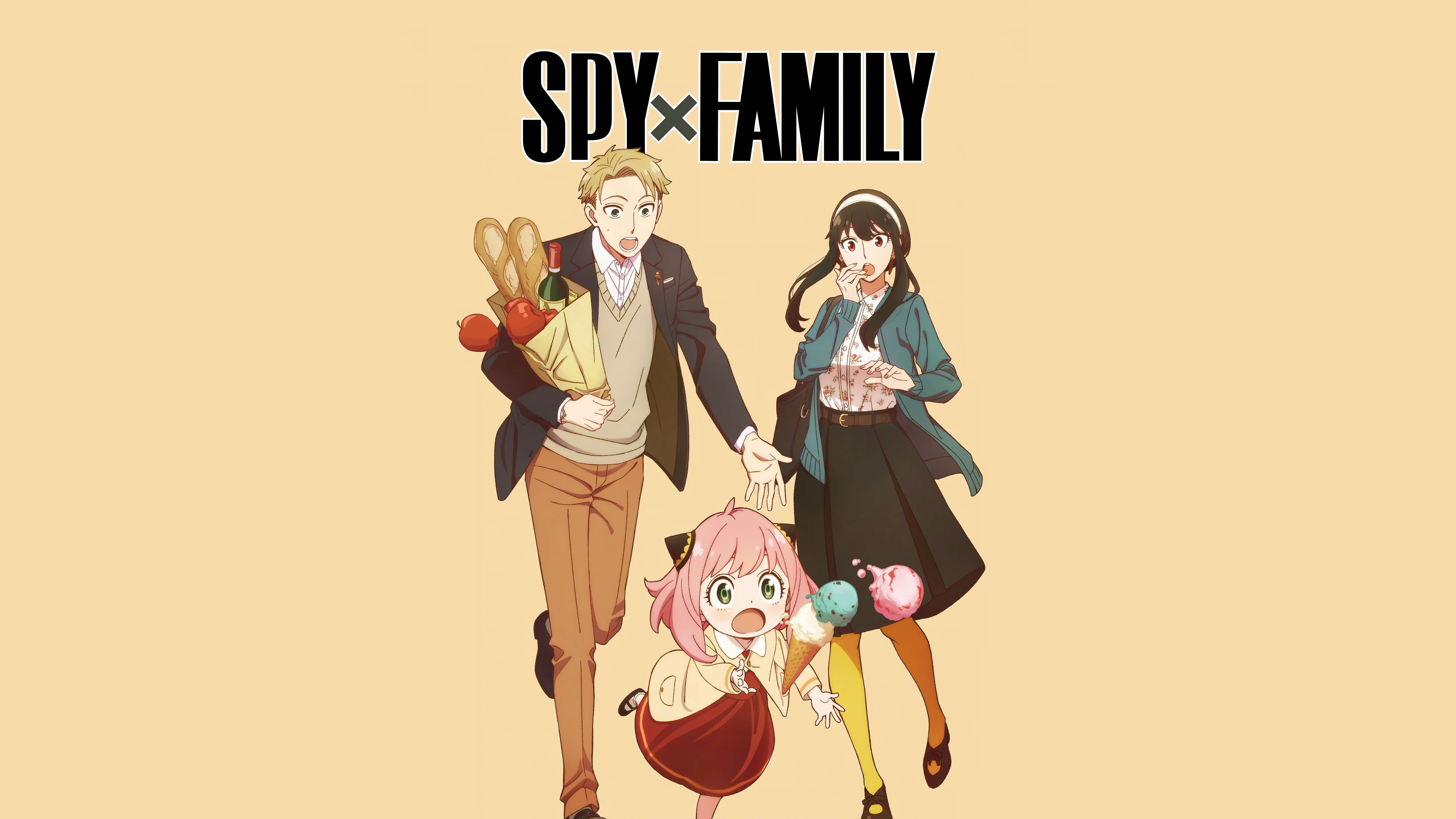 Famiglia Forger Spy x Family, 7680x4320 4K, Desktop 4K