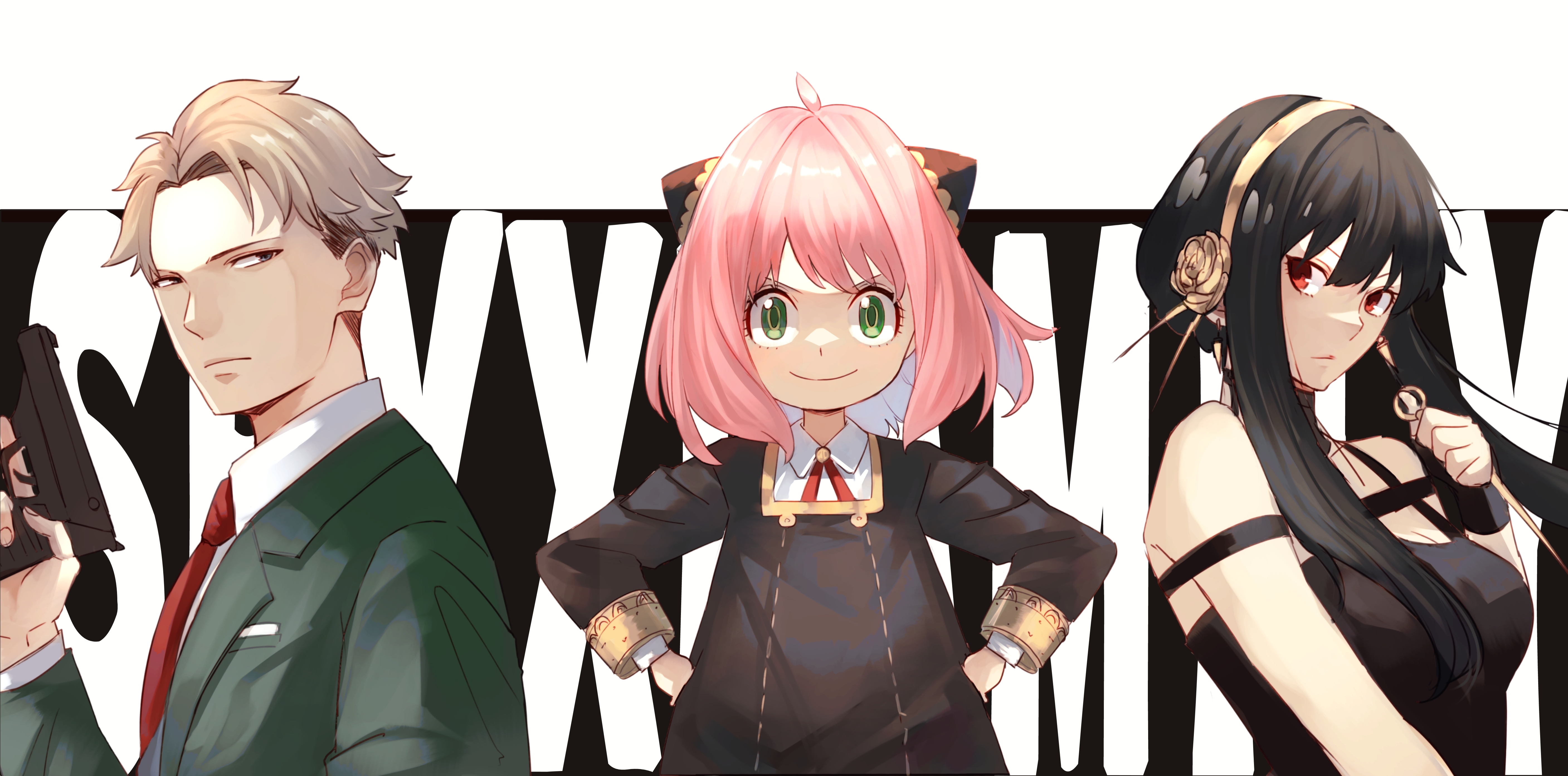 Spy x Family personaggi Forger, 5628x2787 Ultra HD, 4K TV