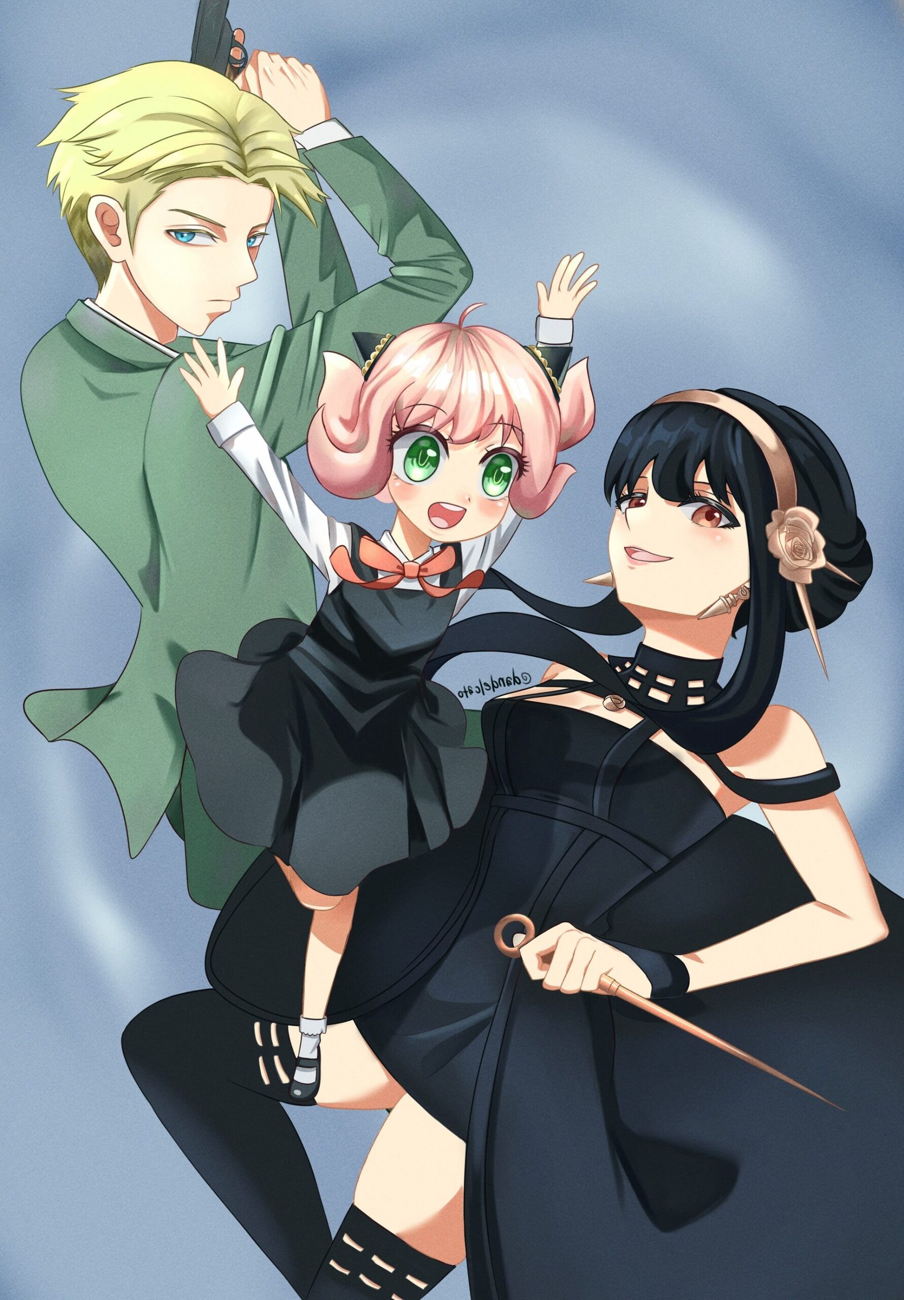 Loid, Anya e Yor Forger, 1781x2560 Verticale, POCO