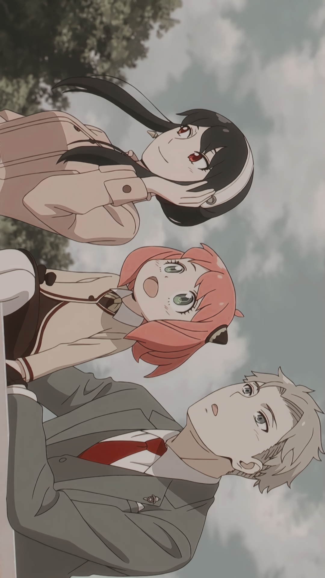 Anya, Yor e Loid Forger, 1080x1920 Verticale, Mobile