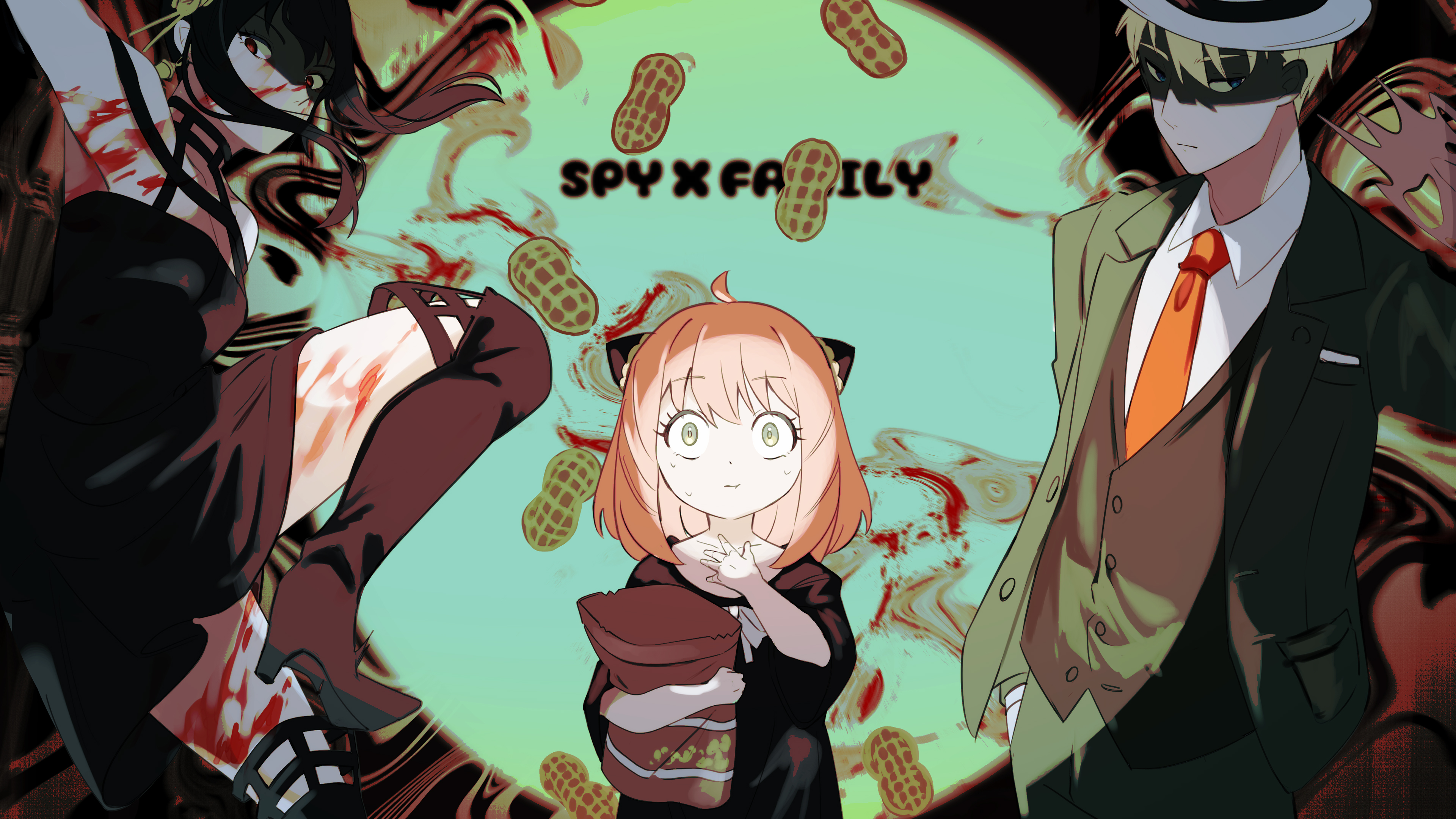 Anya Forger, Spy x Family, 3840x2160 UHD, PC 4K