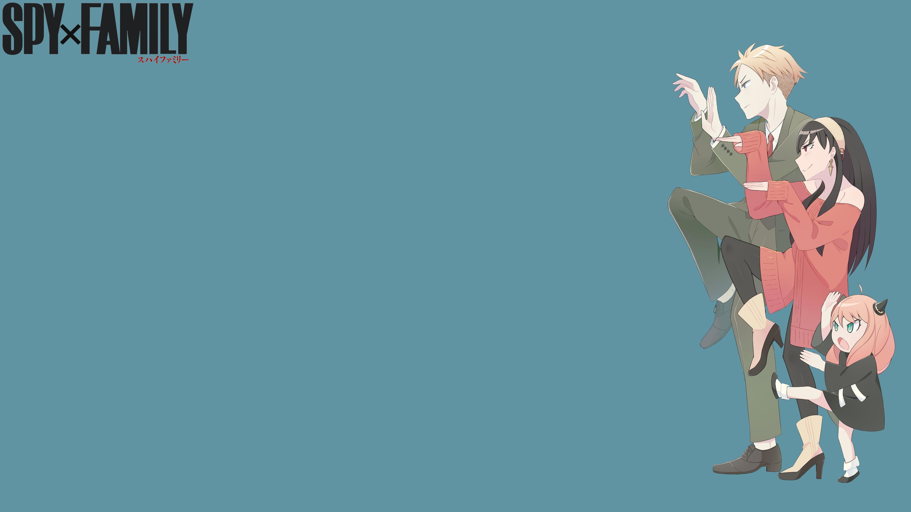 Famiglia Forger Spy x Family, 3840x2160 4K, Desktop 4K