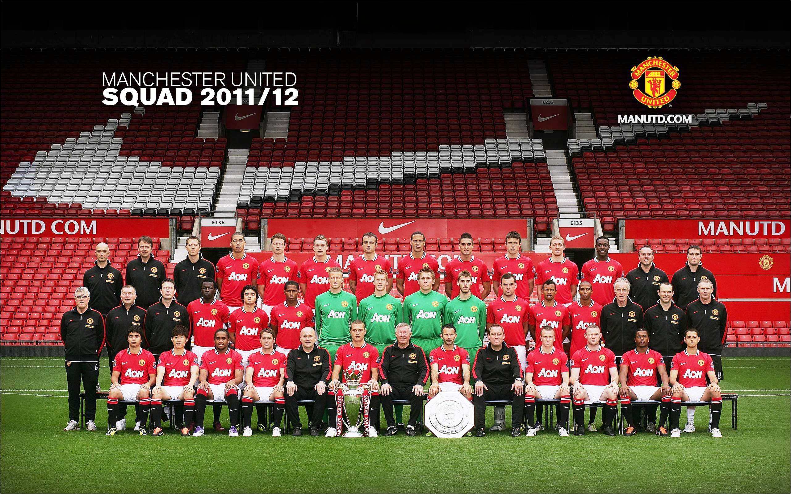 Squadra Manchester United 2011/12, 2562x1602 2K+, Desktop