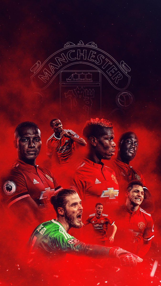Squadra Manchester United giocatori, 675x1200 Verticale, Android