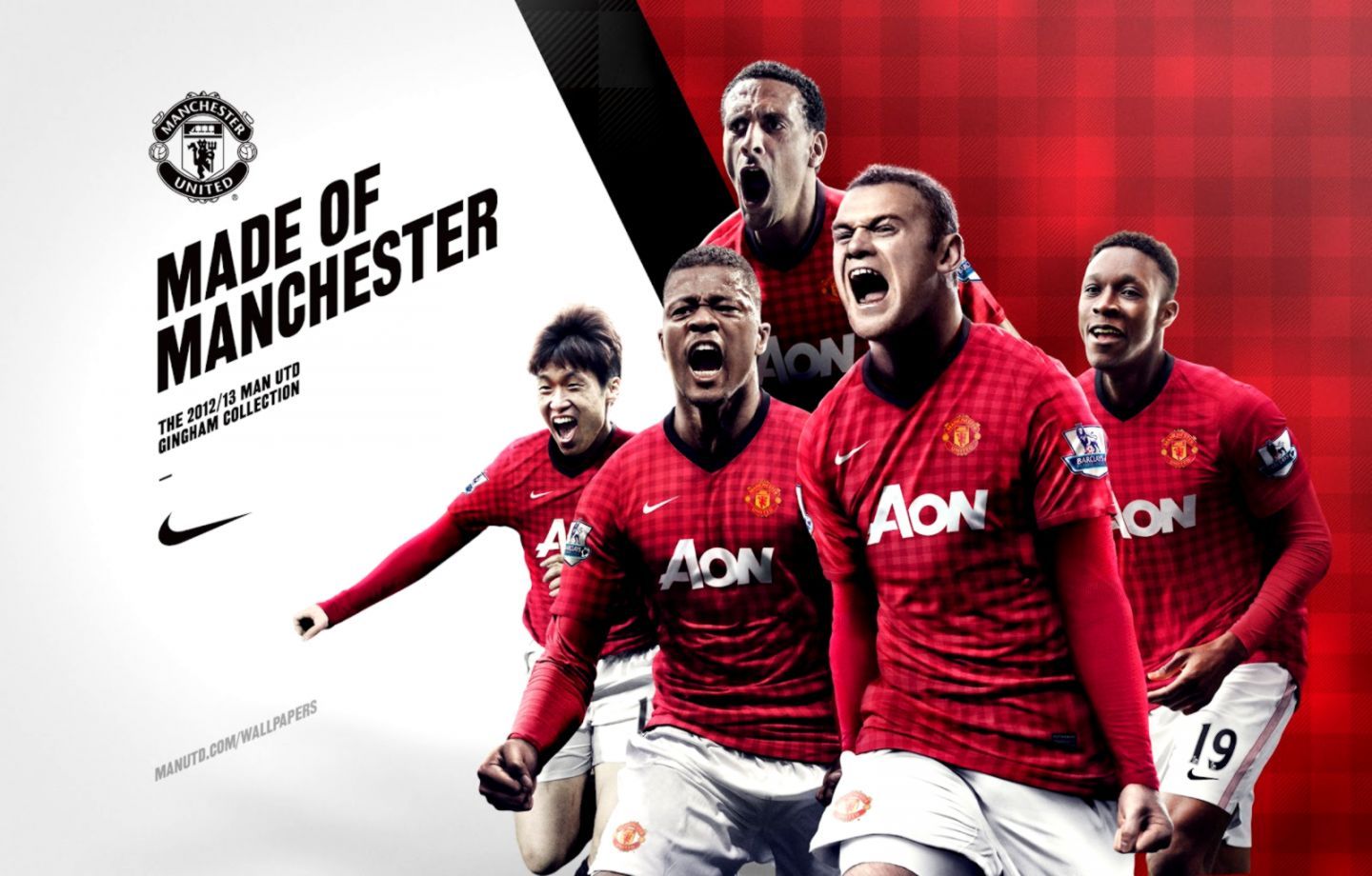 Squadra Manchester United Nike, abbigliamento sportivo, 1440x920 720p, Laptop