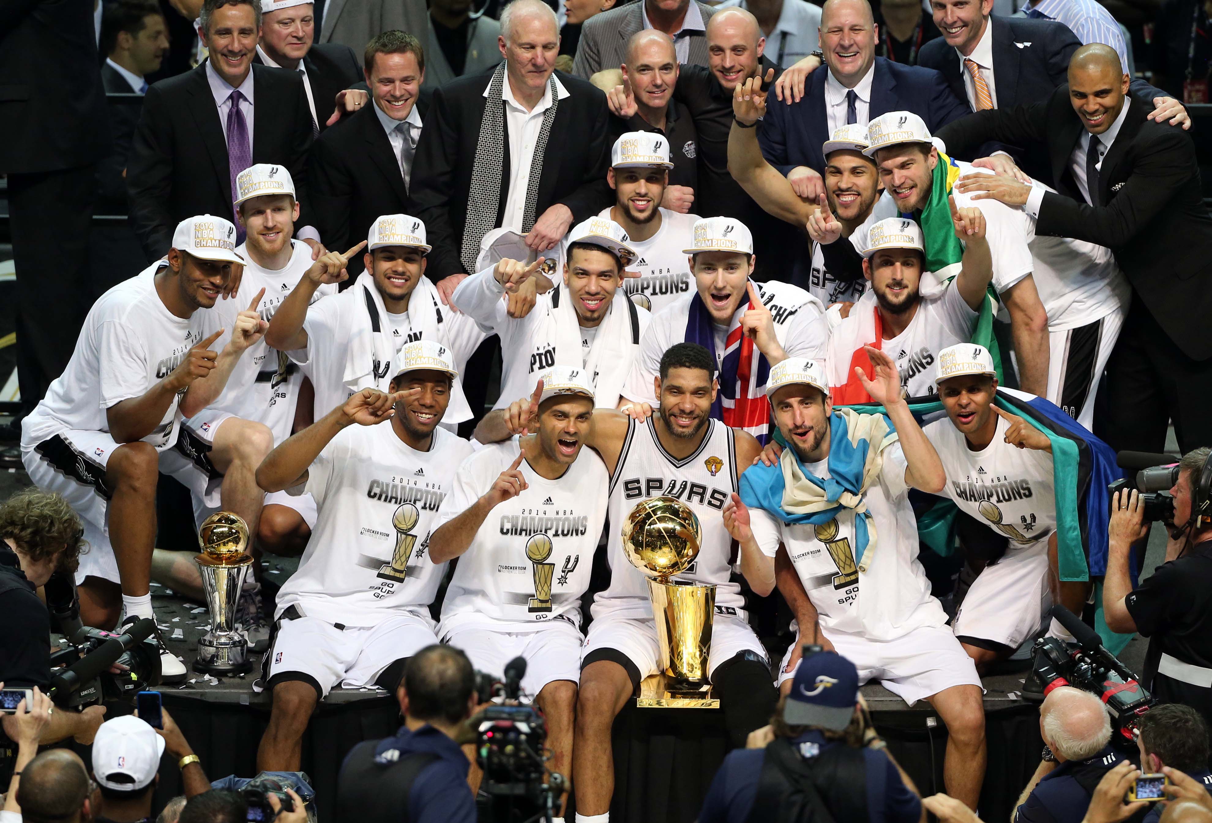 San Antonio Spurs squadra campioni, 3960x2691 Ultra HD, 4K TV