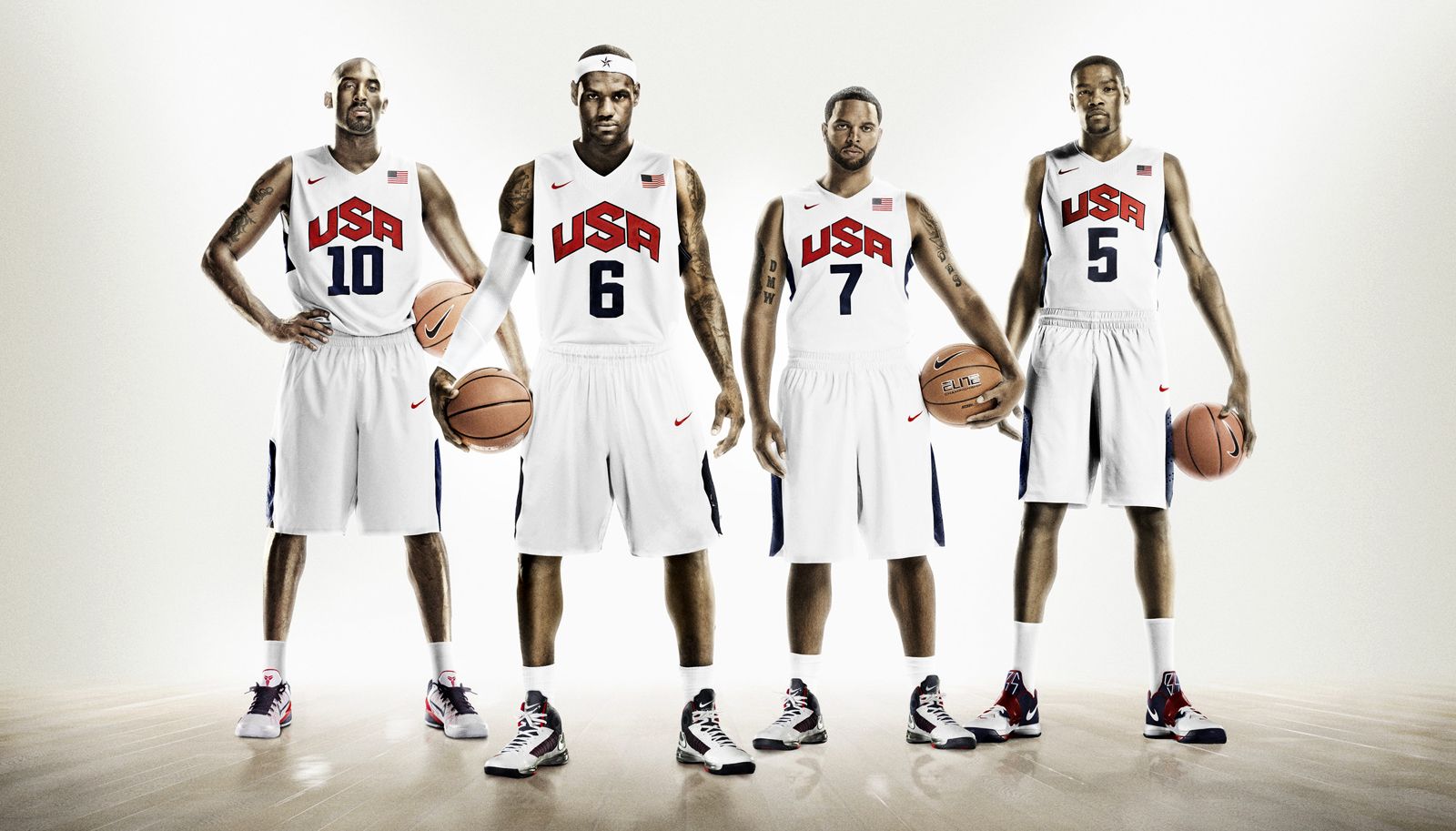Squadra basket USA divise bianche, 1600x913 HD, PC