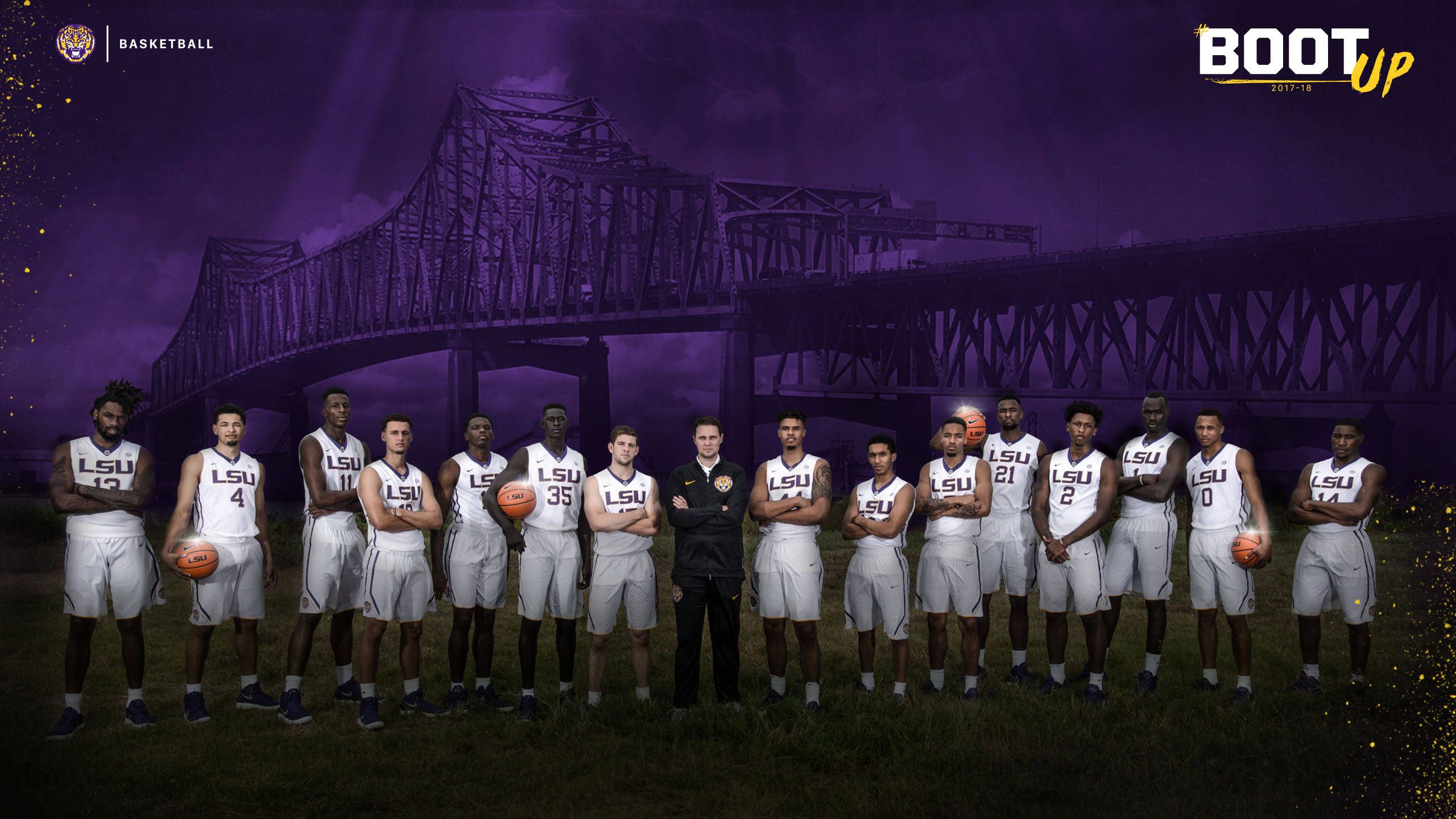 Squadra basket LSU Tigers, 2560x1440 1440p, Desktop