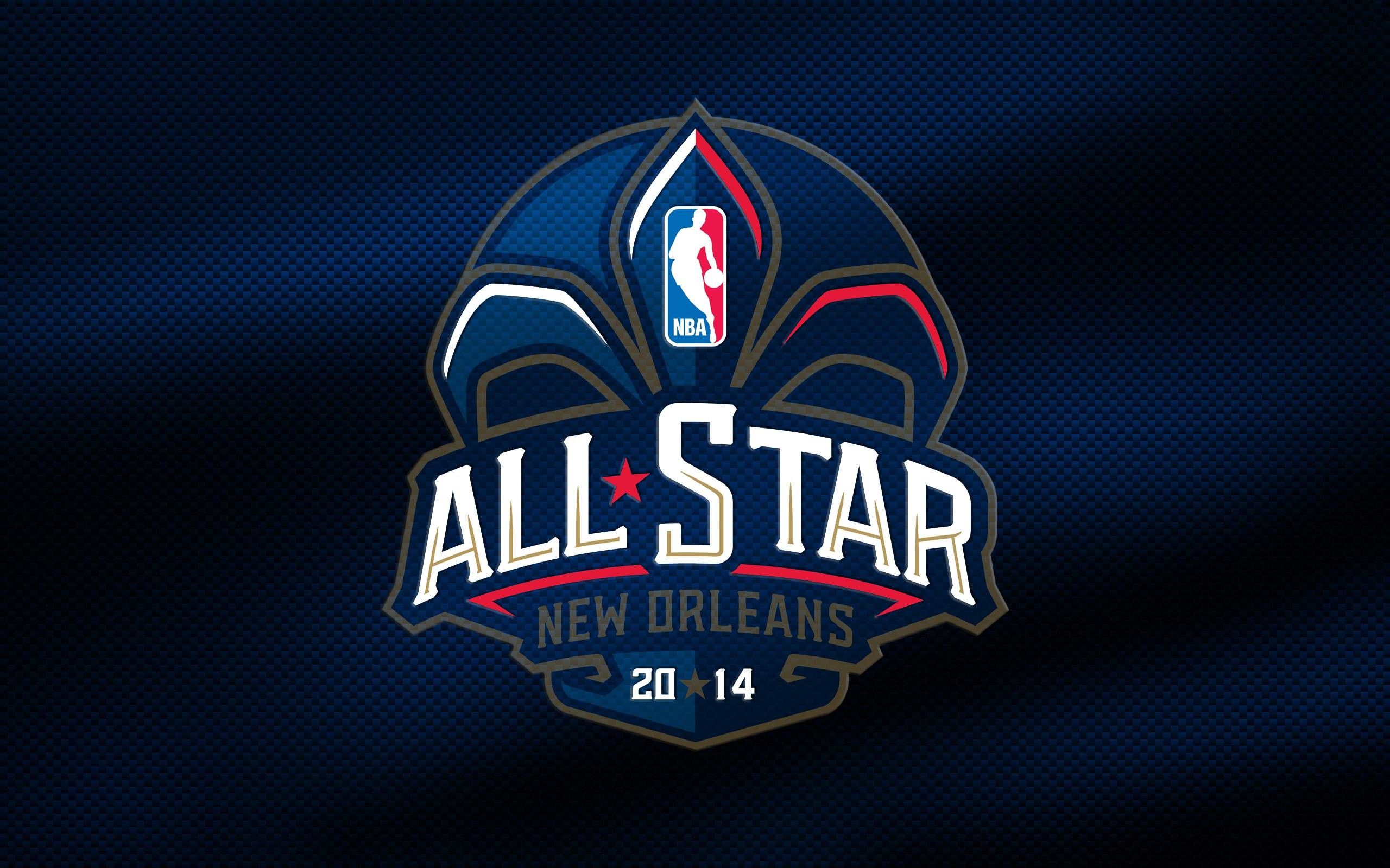 Logo NBA All-Star New Orleans 2014, basket americano, 2560x1600 WQXGA, Laptop