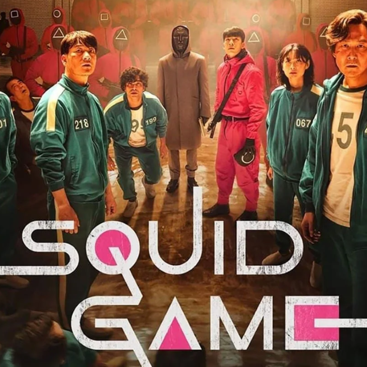 Personaggi Squid Game tute verdi, 1200x1200 HD, Desktop
