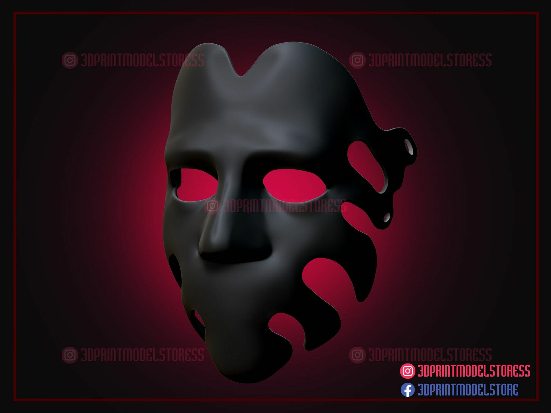 Maschera nera VIP Squid Game, 1800x1350 900p, Desktop