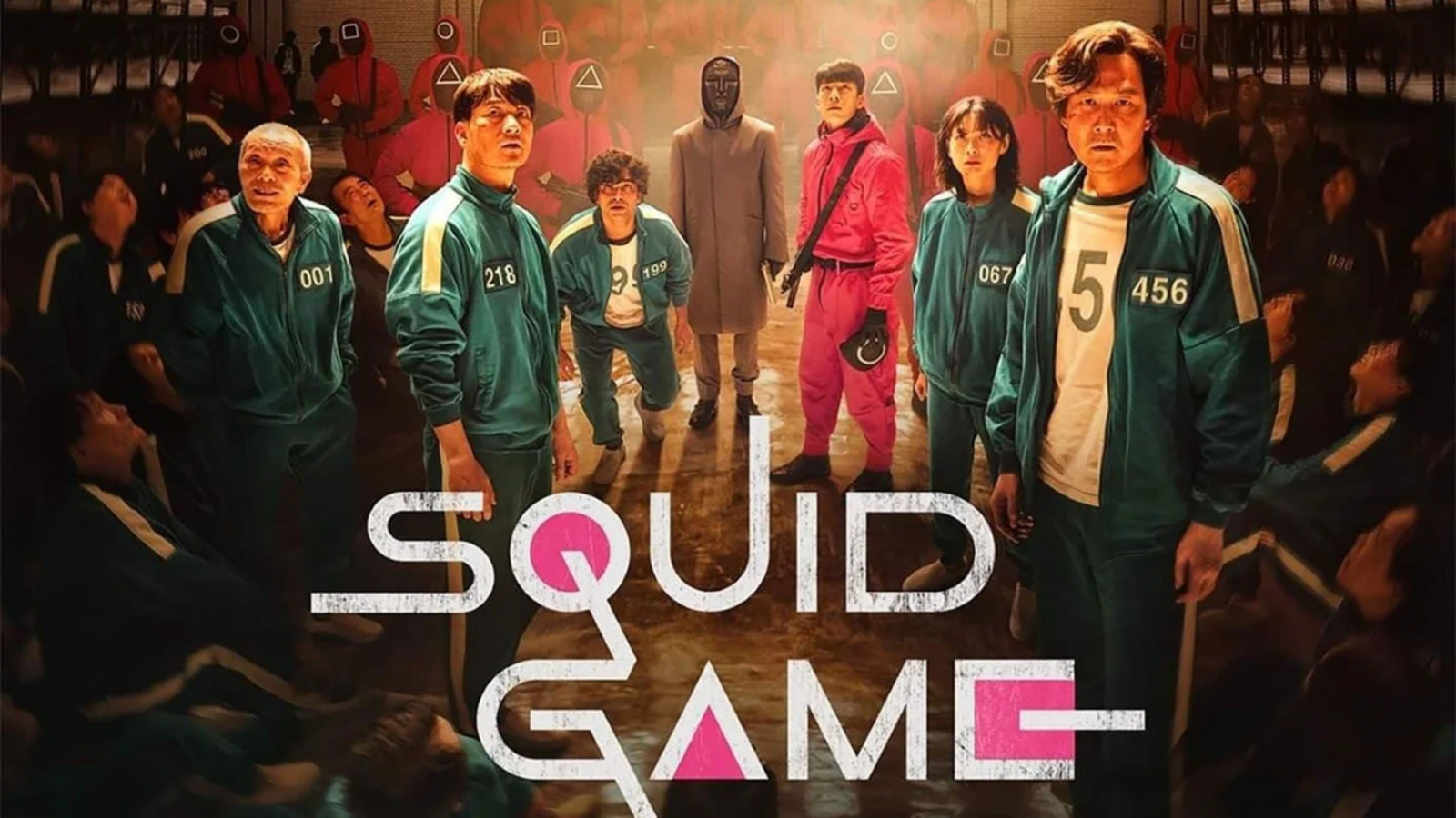 Personaggi Squid Game logo, 1600x900 HD Ready, Desktop