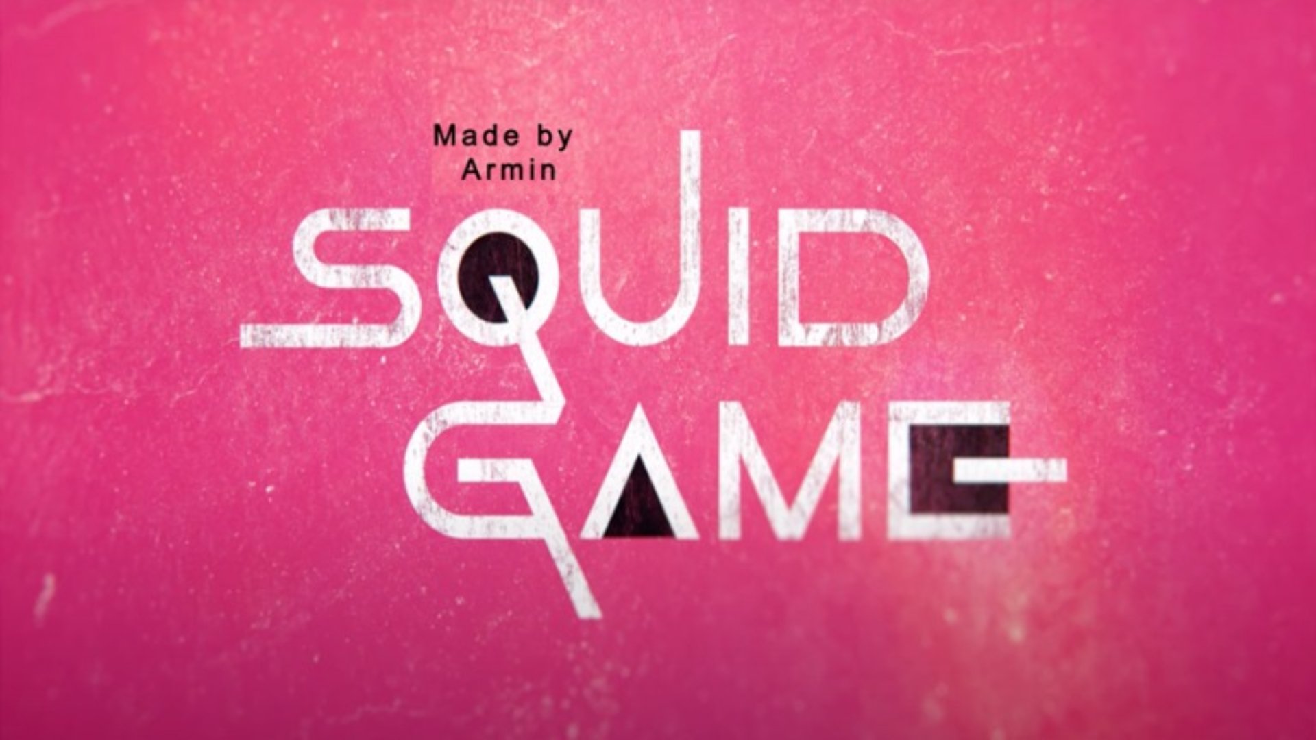 Logo Squid Game rosa, 1920x1080 1080p, PC Desktop
