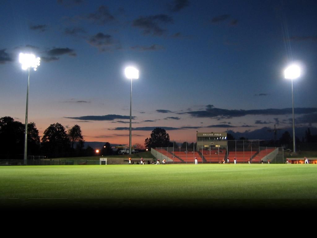 Stadio da baseball al tramonto, 1024x768 HD, Desktop