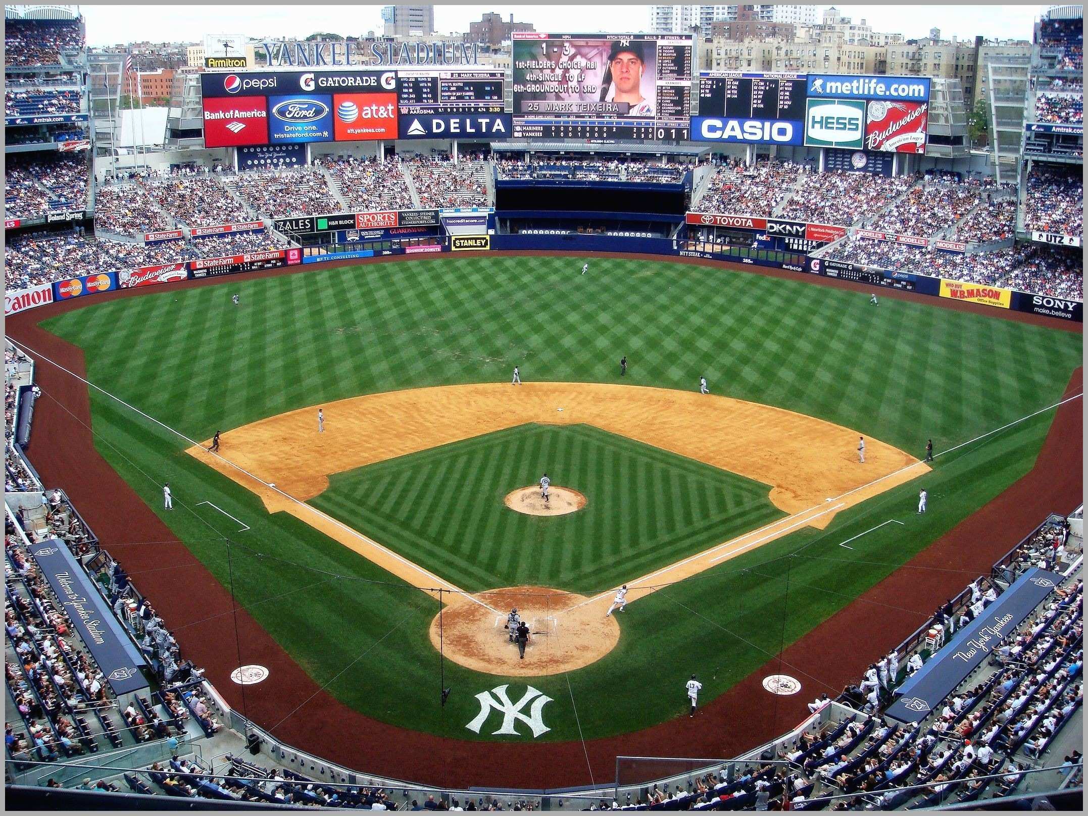 Yankee Stadium campo baseball, 2154x1616 2K, Desktop