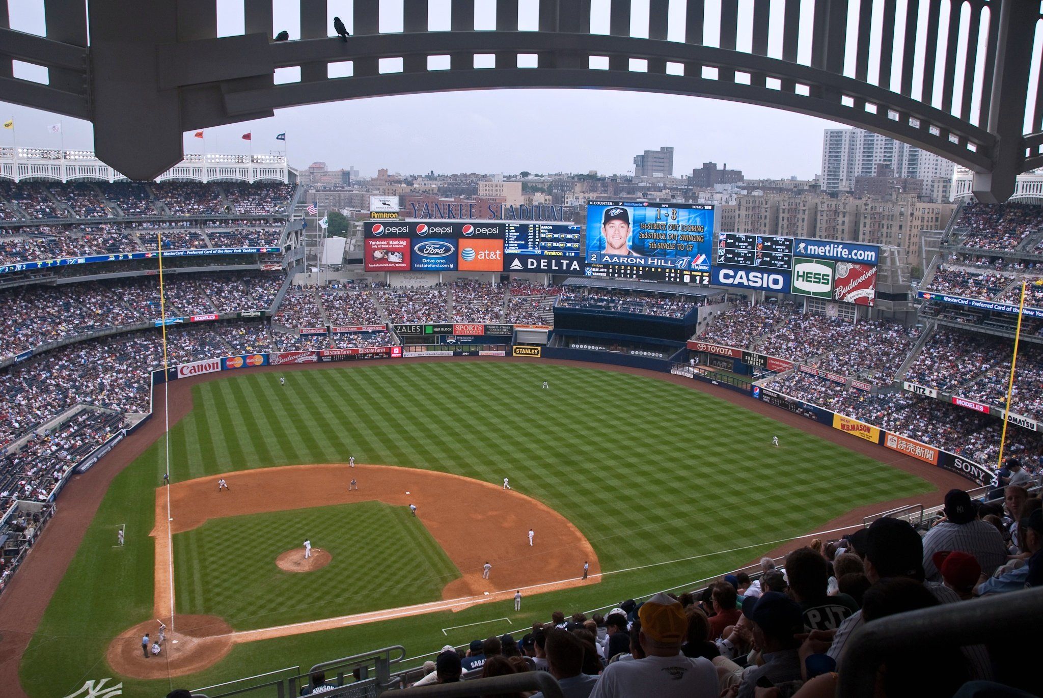 Yankee Stadium campo baseball, 2048x1371 Hi-Res, Desktop