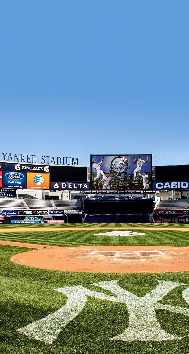 Yankee Stadium campo baseball, 744x1392 Full HD Verticale, Smartphone