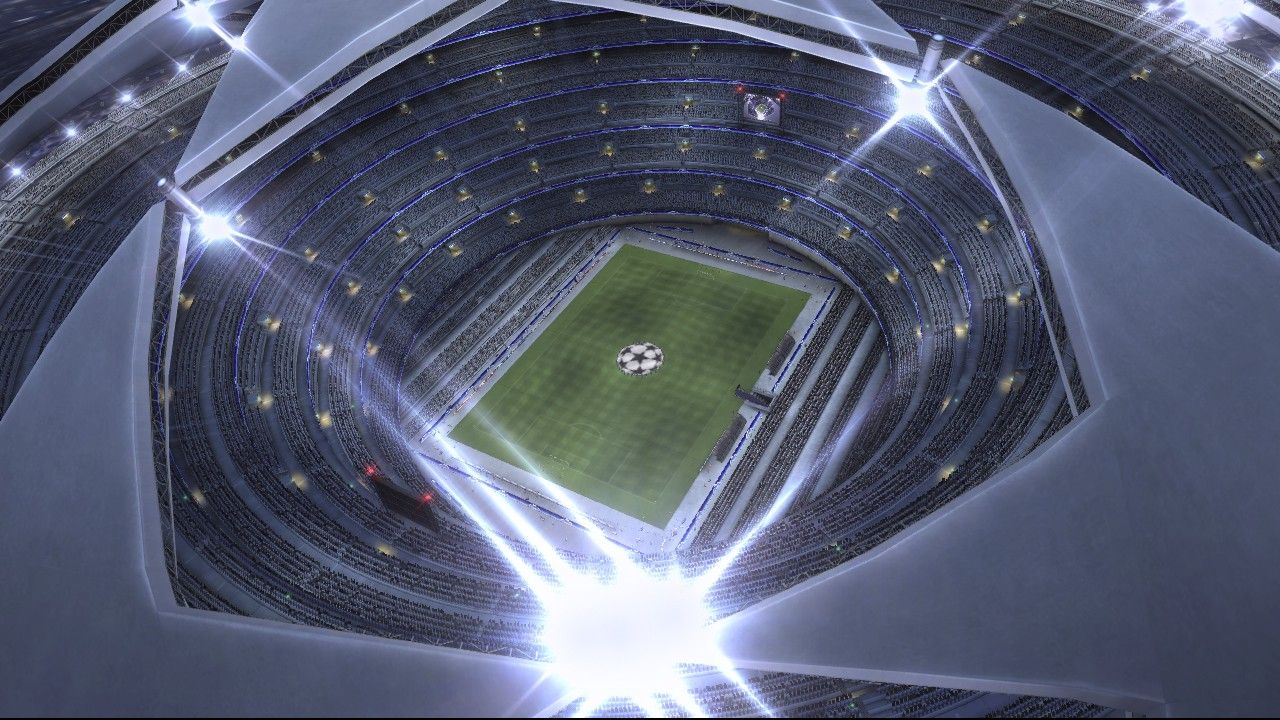 Stadio calcio logo Champions League, 1280x720 HD, Desktop