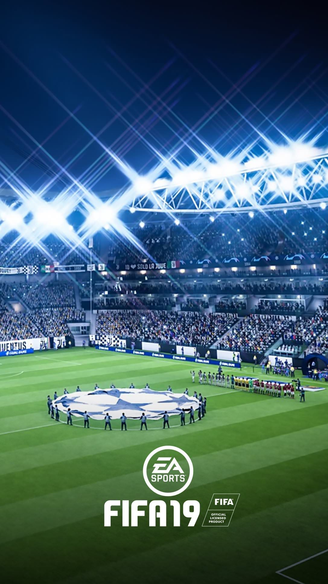 Stadio calcio FIFA 19, 1087x1932 Verticale, Mobile