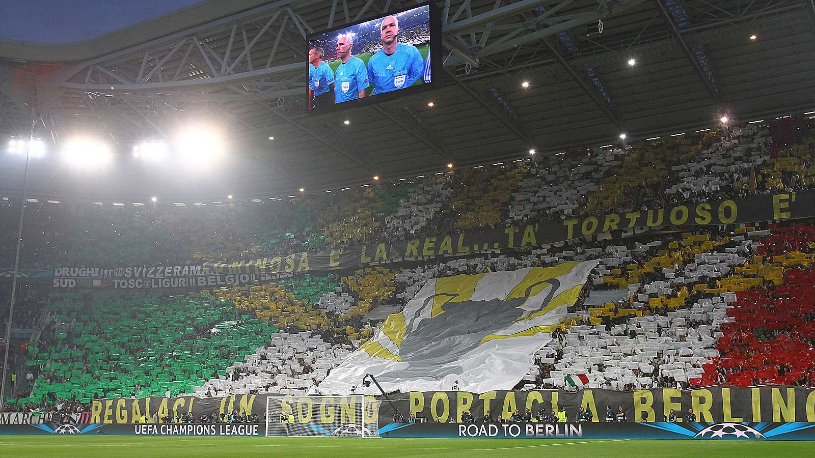 Stadio Juventus, Torino, notturno, Serie A, 4282x2412 4K, Desktop 4K