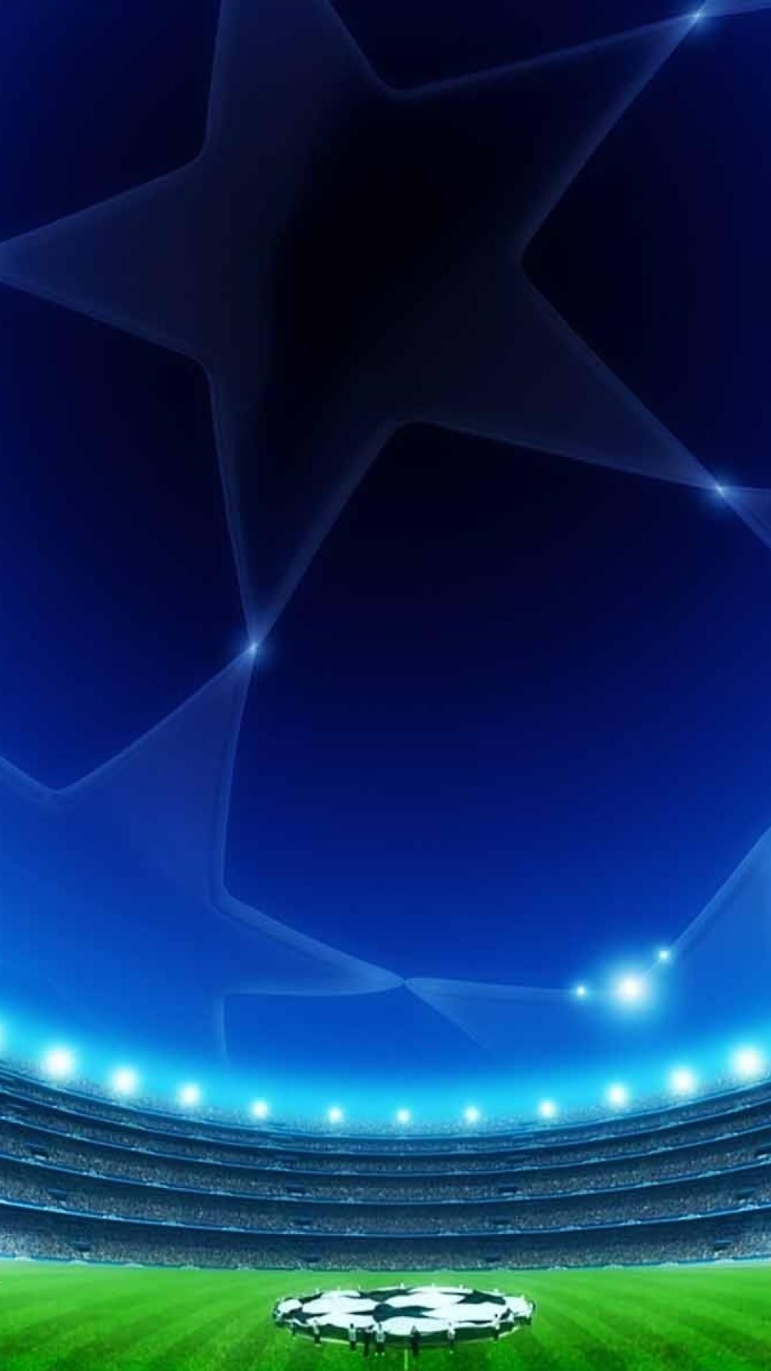 Stadio calcio Champions League, 1080x1920 Full HD Verticale, iPhone